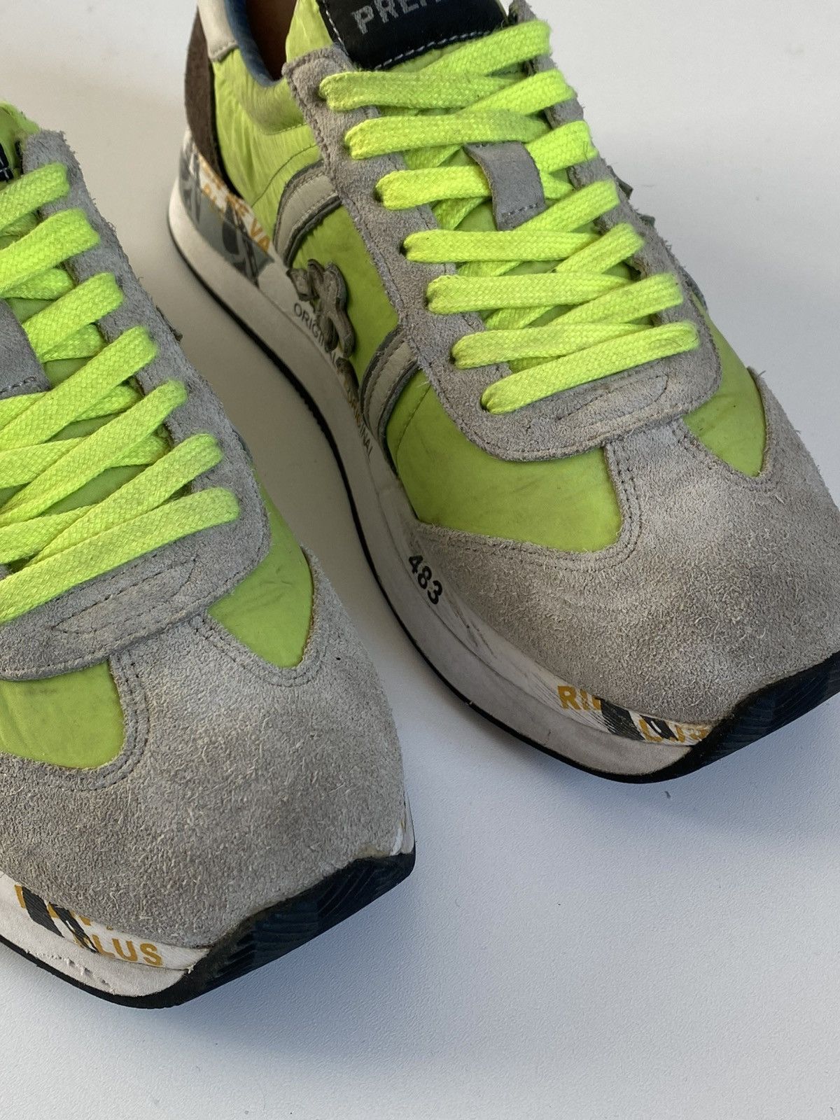 Premiata Premiata Conny Trainers Green Sneakers Size US 8 / IT 38 - 9 Thumbnail