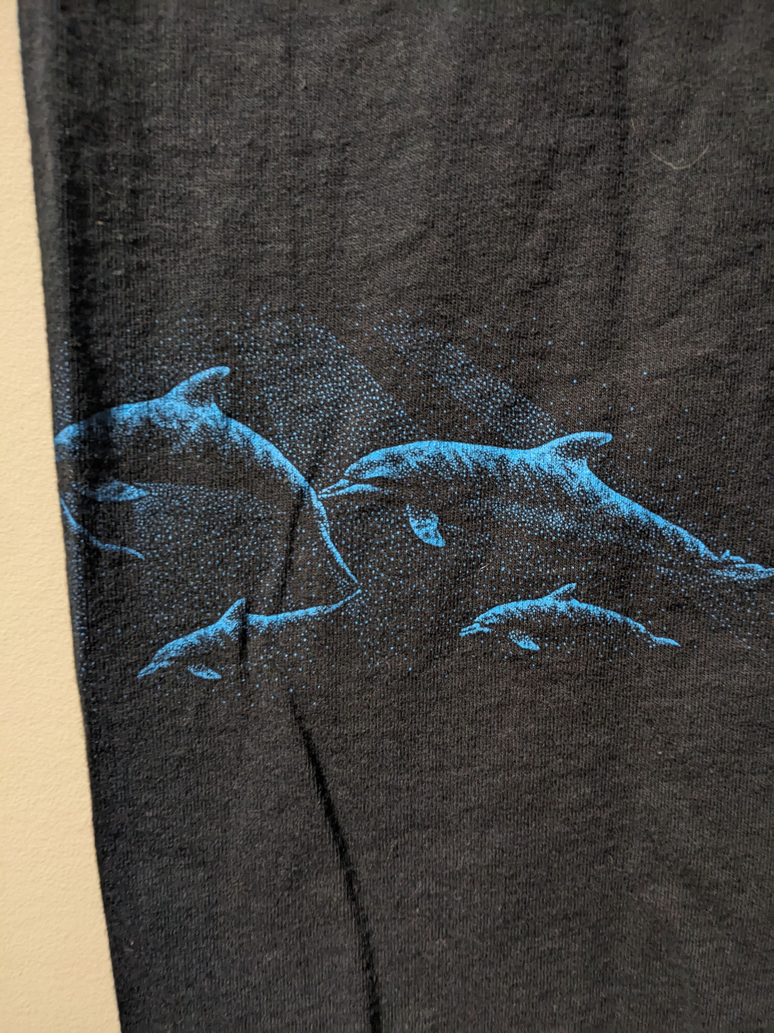 Vintage Vintage 90s Dolphins Animal Nature Wildlife Cayman T-Shirt Size US S / EU 44-46 / 1 - 5 Thumbnail