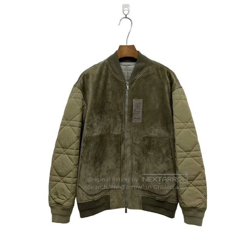 Dior Dior Suede Stitching Rattan Plaid Embroidery Logo Jacket Size US L / EU 52-54 / 3 - 1 Thumbnail