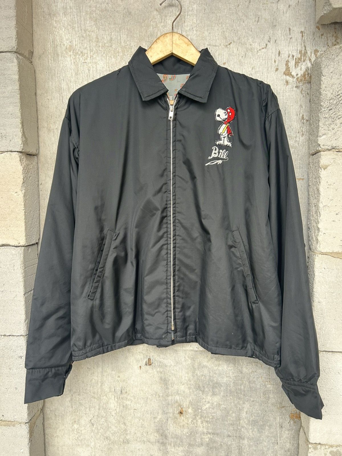 Tailor Toyo Vintage 60’s Sukajan Okinawa Snoopy Coach Jacket Size US L / EU 52-54 / 3 - 3 Thumbnail