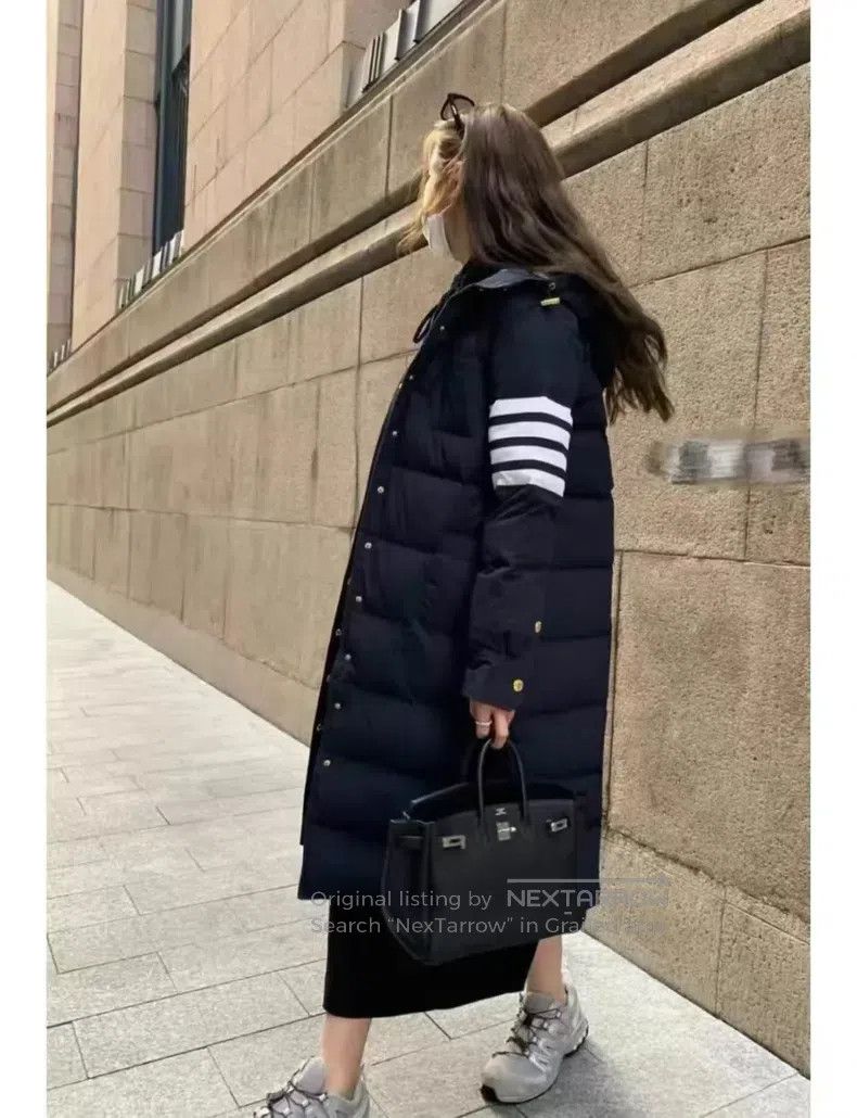 Thom Browne Thom Browne Classic long hooded down coat Size US M / EU 48-50 / 2 - 5 Thumbnail