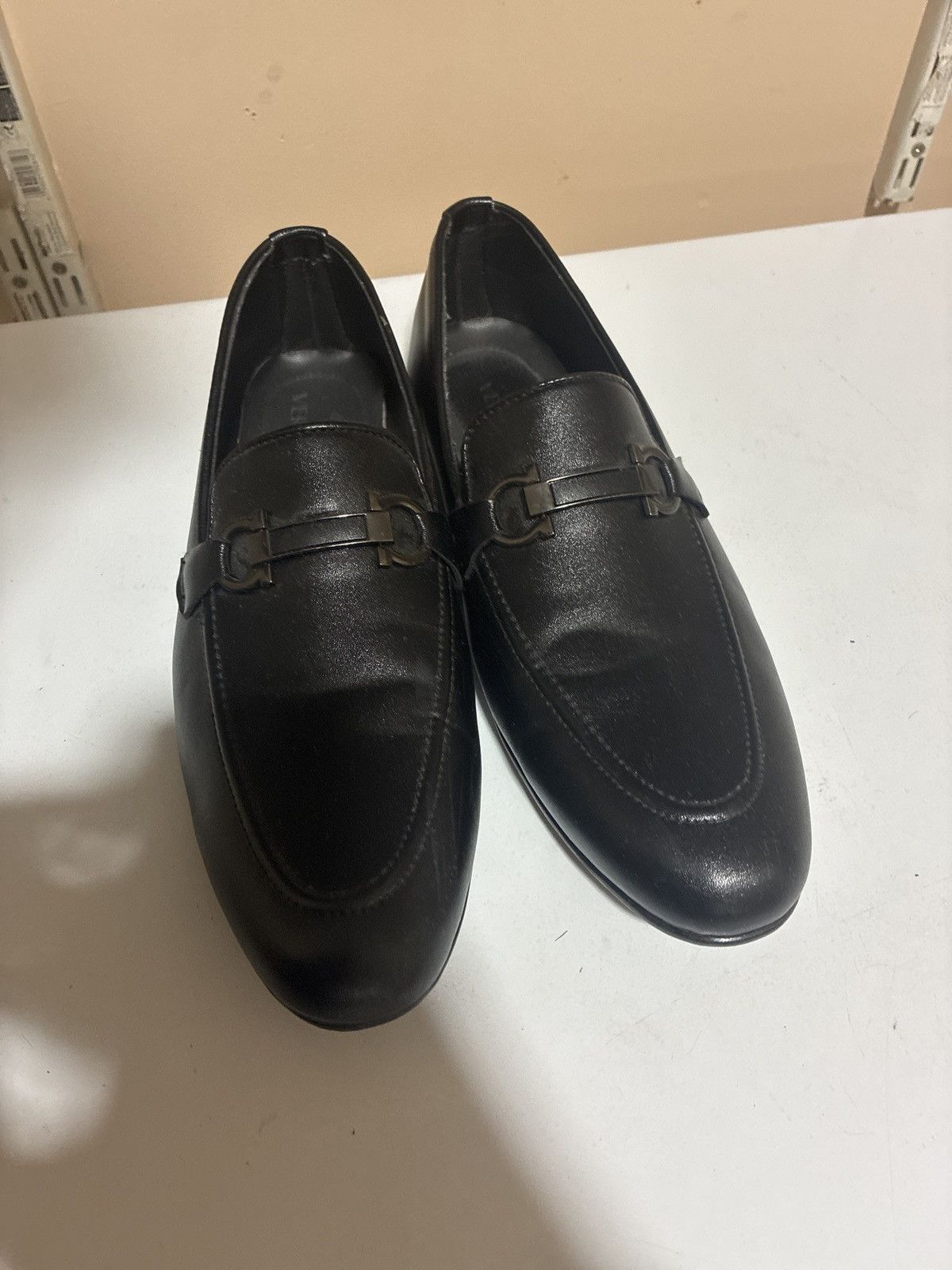 Versace Versace Black Leather Lace-Up Shoes New Size US 11 / EU 44 - 4 Thumbnail