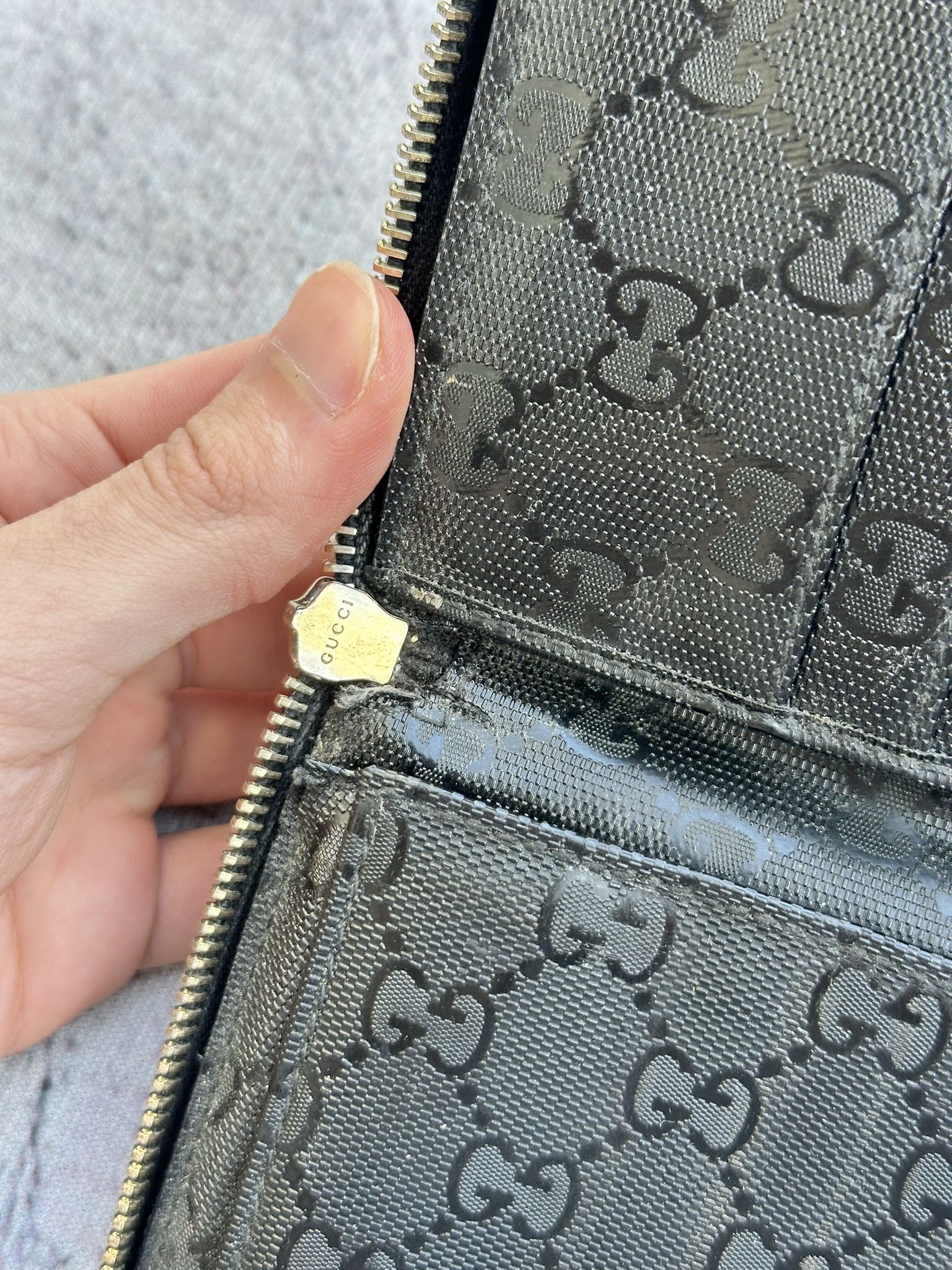 Gucci Gucci Long Wallet Imprime GG Monogram Shiny Canvas Size ONE SIZE - 12 Thumbnail