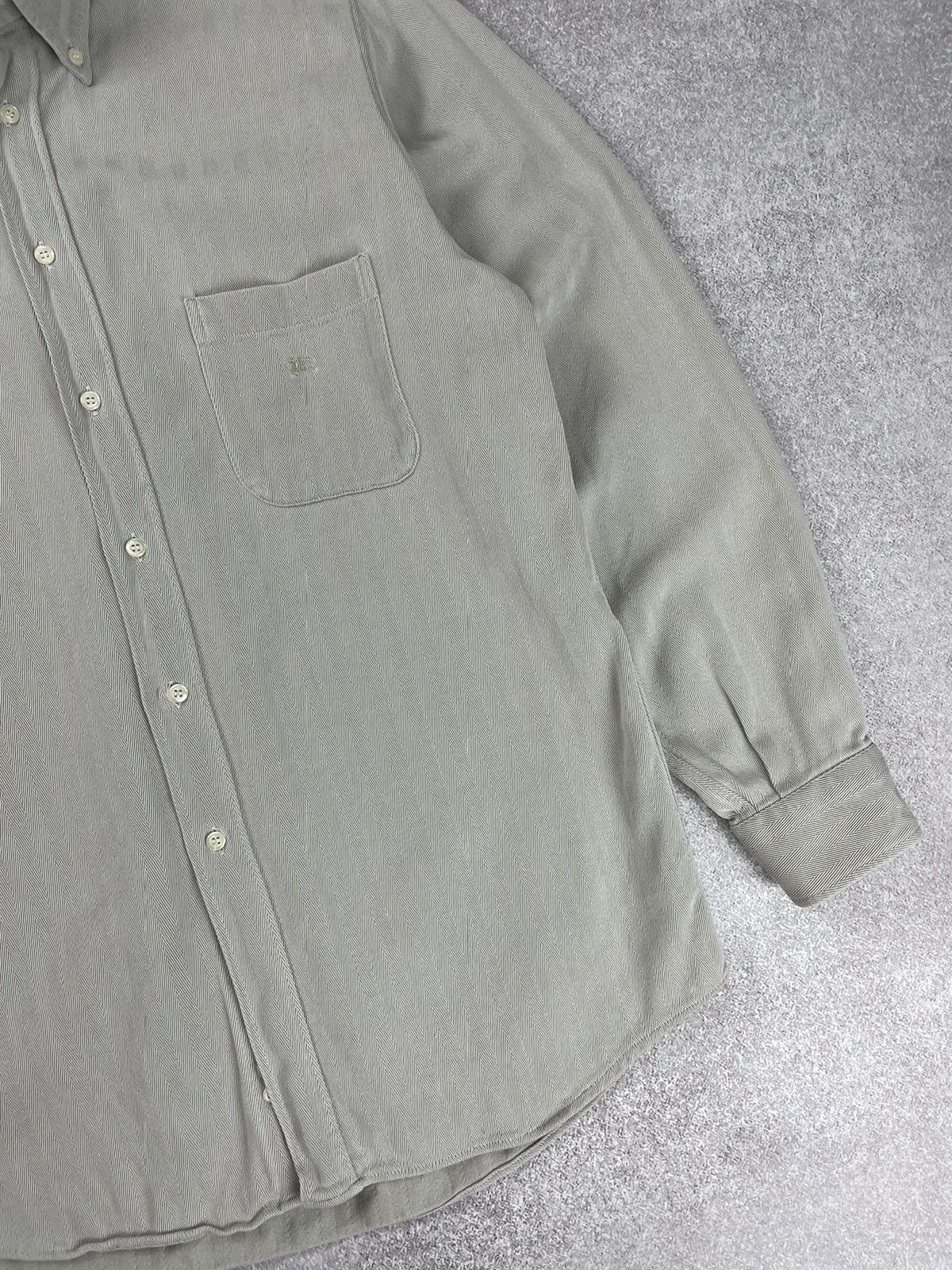 Burberry × Vintage Vintage Burberry London Long Sleeve Shirt Size US M / EU 48-50 / 2 - 3 Thumbnail