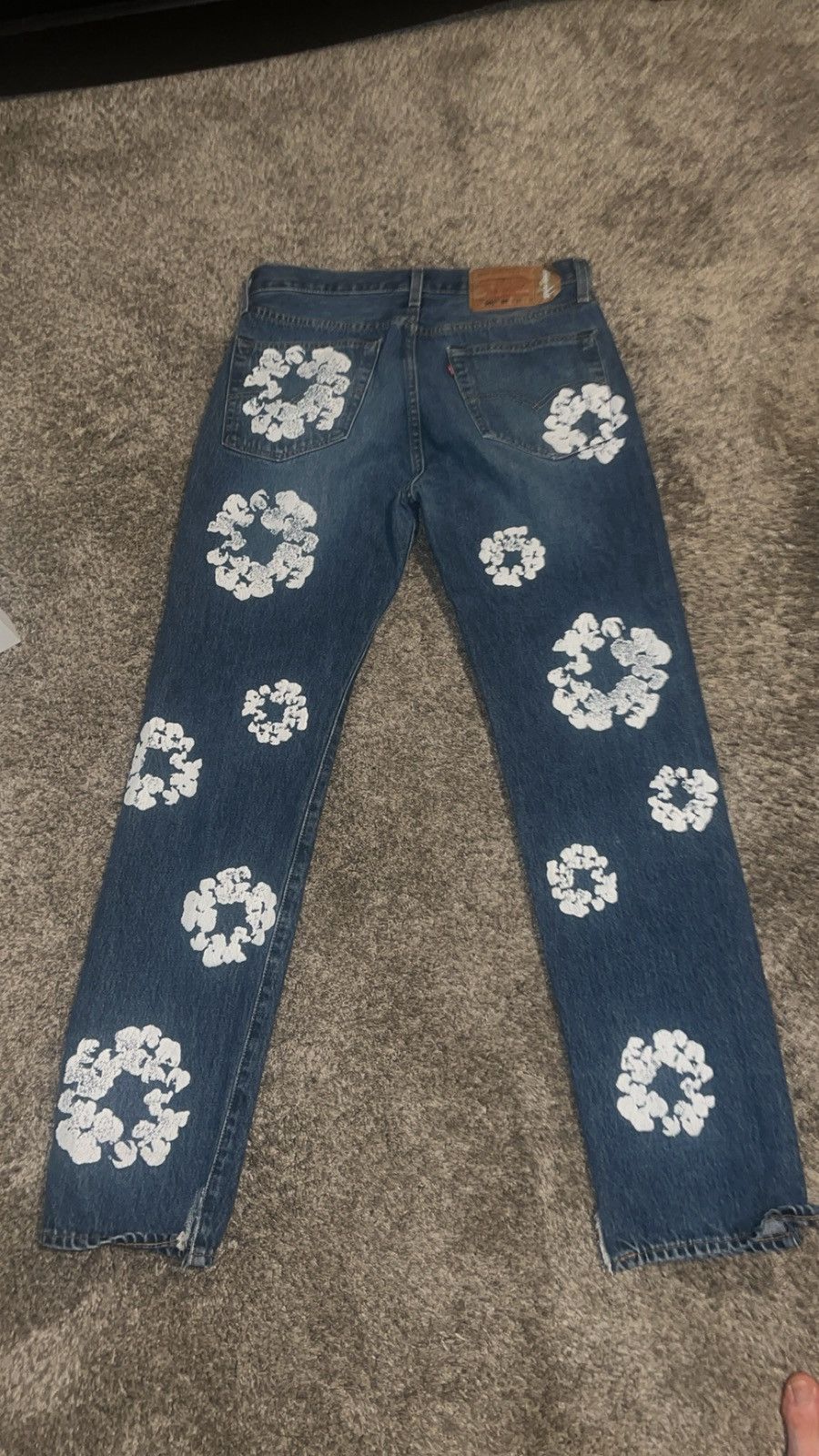 Rare* Denim Tears Embroidered Indigo Wash (Size 34/34) | eBay