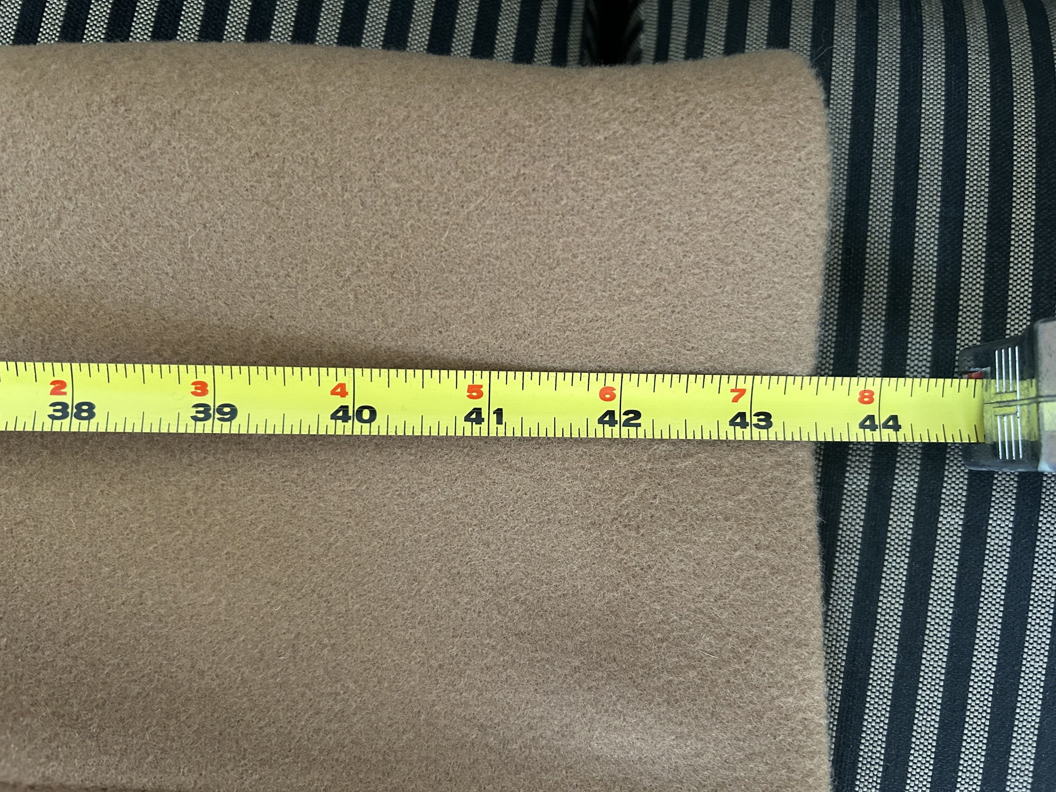 MSGM MSGM Beige/Tan/Camel Coat Wool Blend IT 42 NWT Belt Size M / US 6-8 / IT 42-44 - 7 Thumbnail