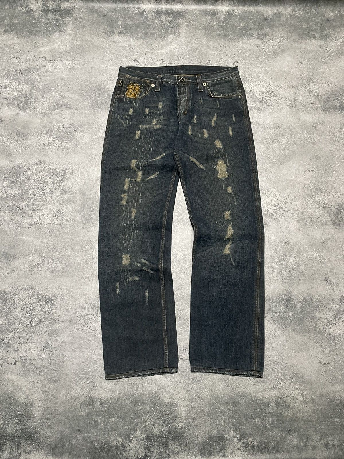 Hysteric Glamour Kapital IfSixWasNine Hysteric Glamour style baggy jeans Y2K Size US 34 / EU 50 - 1 Thumbnail