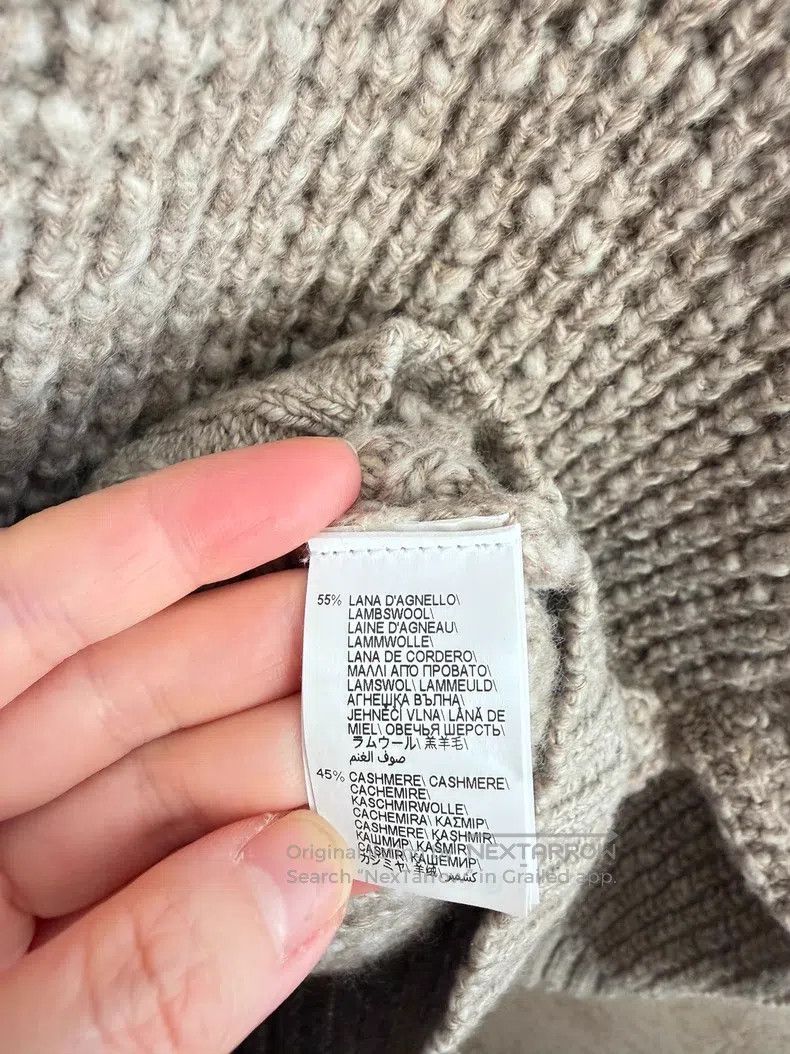 Brunello Cucinelli Brunello Cucinelli Nine-quarter sleeve short wool and cash Size S / US 4 / IT 40 - 7 Thumbnail