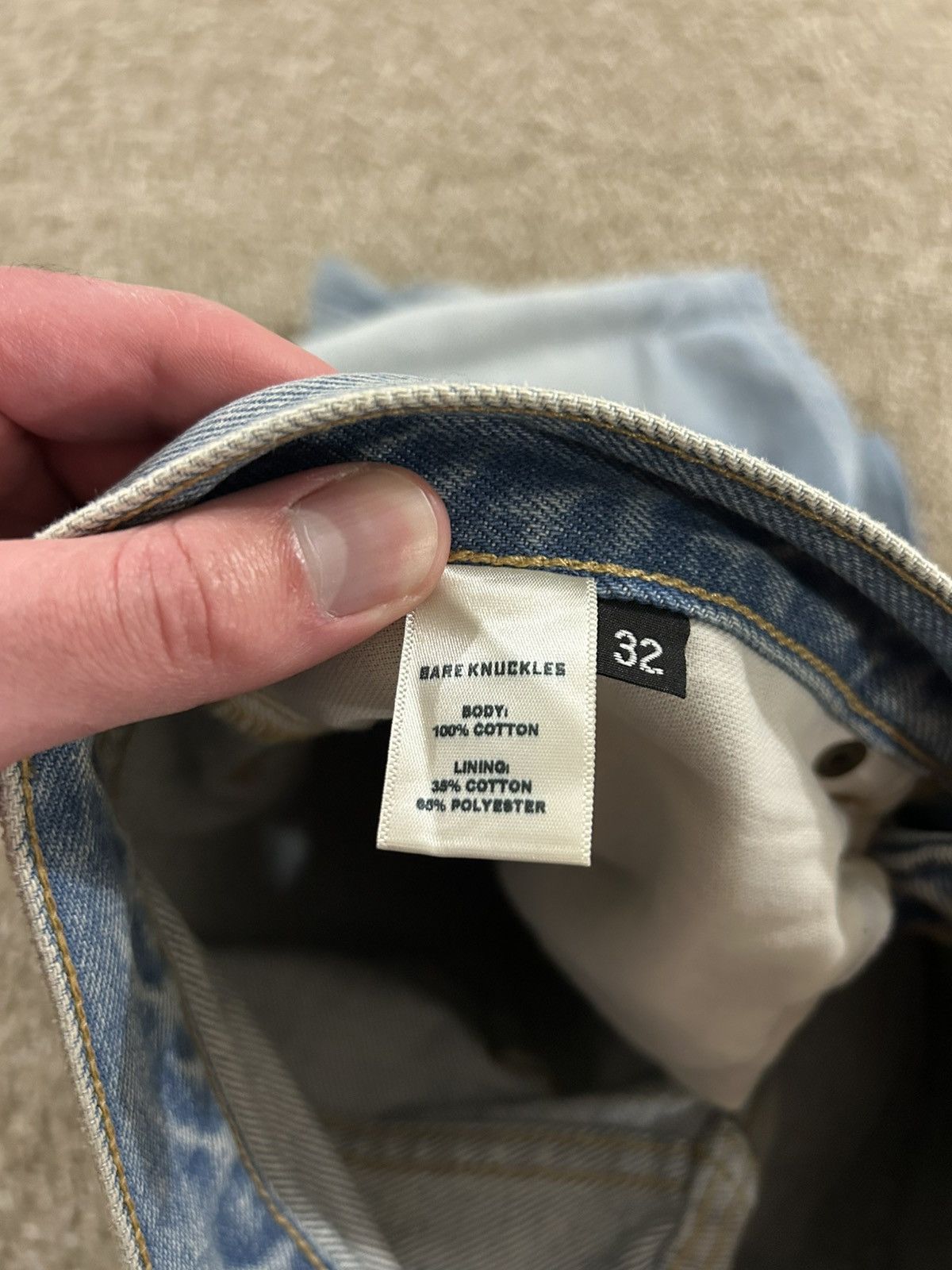 Bare Knuckles Bare Knuckles Serge Loose Bootcut Jeans Dusk Indigo Size US 32 / EU 48 - 7 Thumbnail