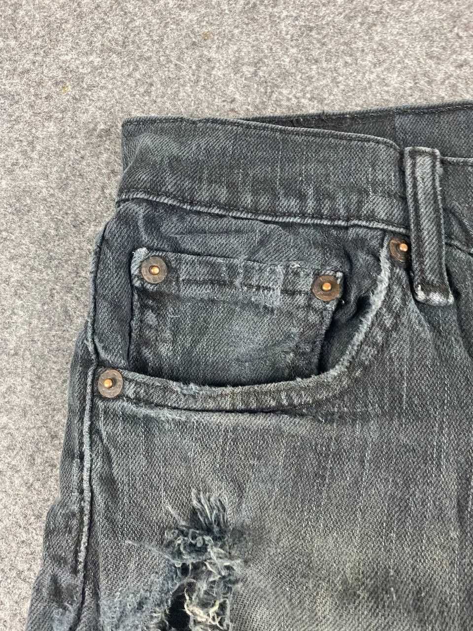 Levi's levis 511 slim distressed denim Size US 32 / EU 48 - 12 Thumbnail