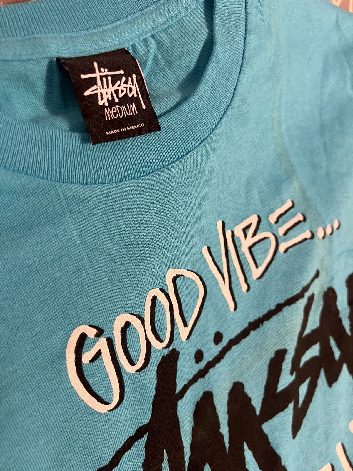 Stussy Stussy Good Vibe T-shirt (Medium) Size US M / EU 48-50 / 2 - 2 Thumbnail