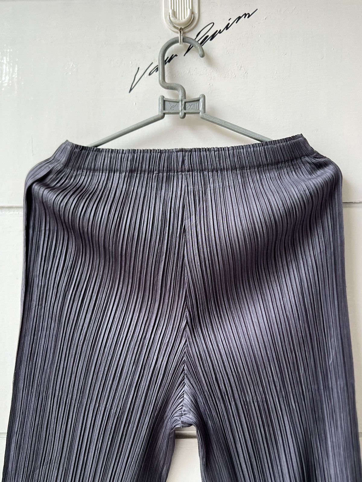 Issey Miyake Issey Miyake Pleats Please Grey Pants Size US 26 / EU 42 - 8 Thumbnail