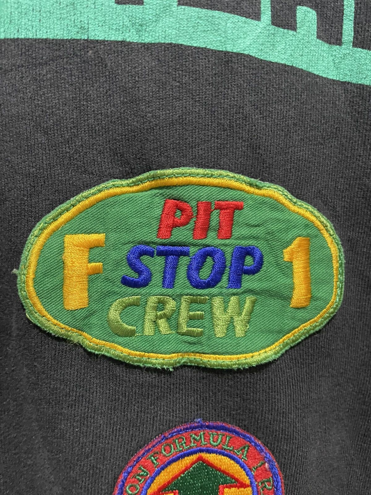 Benetton VTG Early 90s Benetton F1 Racing Solarized Jumper Sweater Size US L / EU 52-54 / 3 - 8 Thumbnail