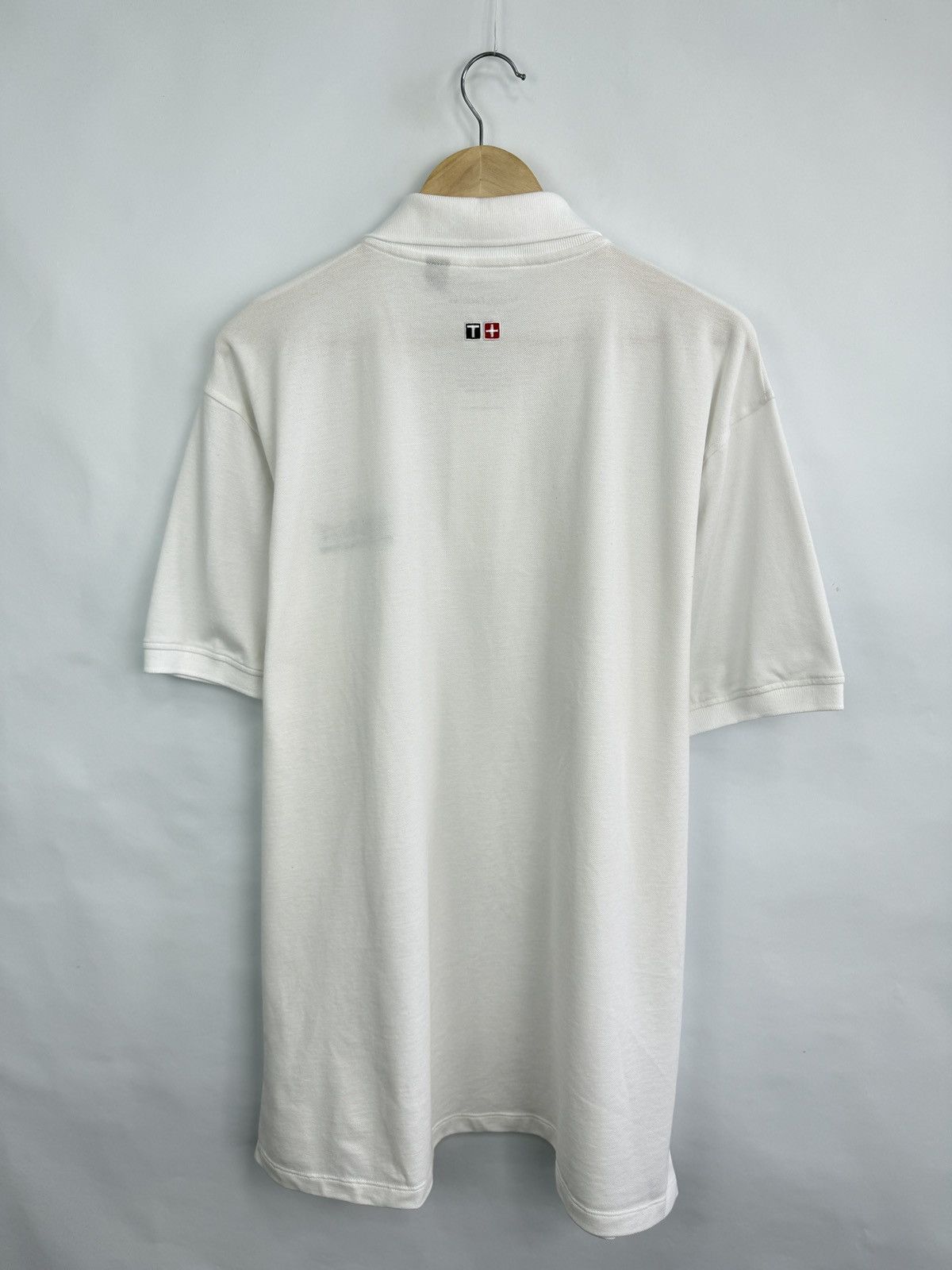 Tissot 🇨🇭Y2K Tissot Swiss Watches Since 1853 Polo T-Shirt Rare Retro Size US XXL / EU 58 / 5 - 8 Thumbnail
