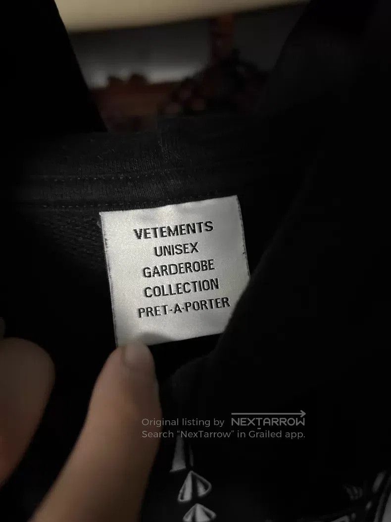Vetements VETEMENTS Band Sweatshirt Size US XS / EU 42 / 0 - 3 Thumbnail
