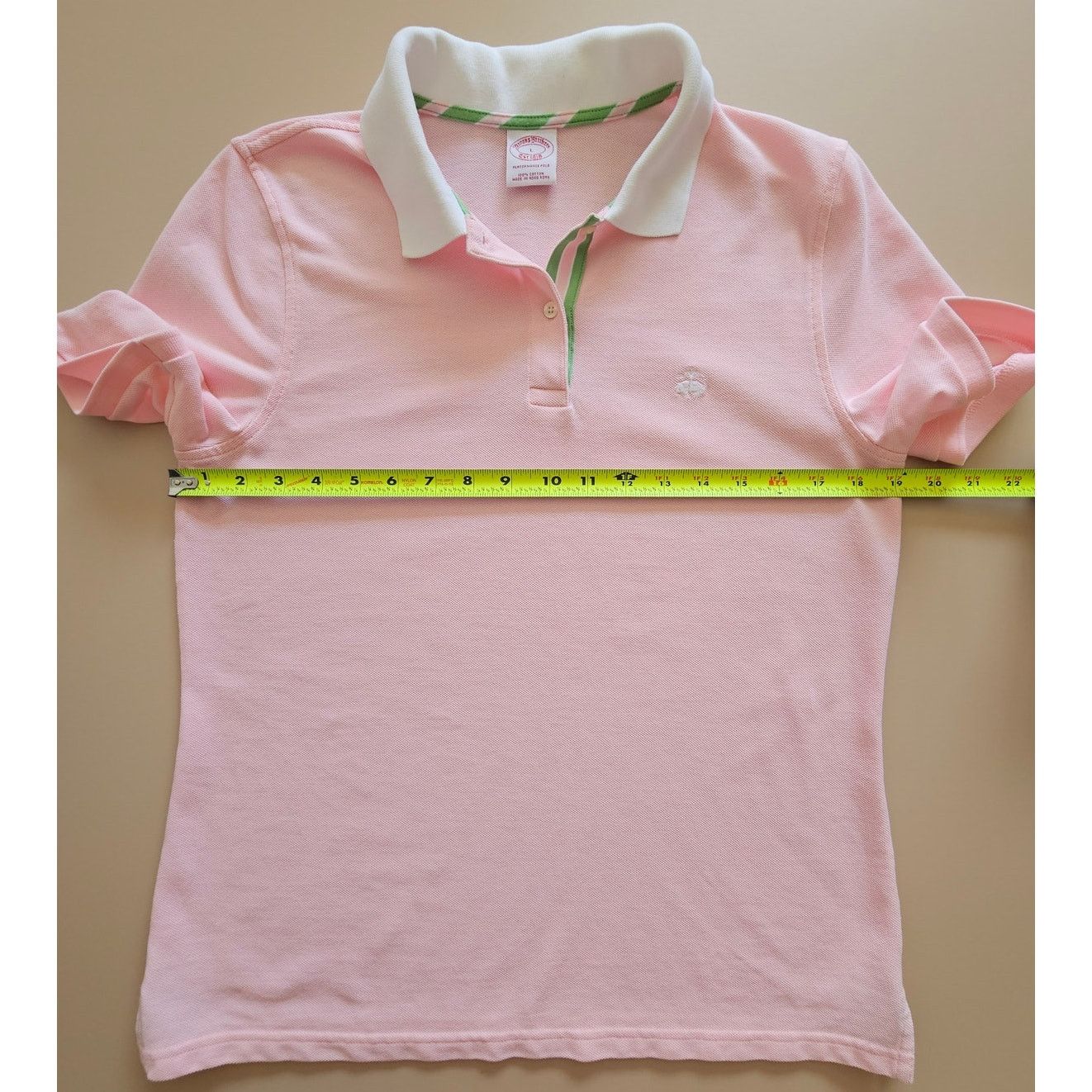 Brooks Brothers Brook Brothers Preppy Pique Performance Polo Shirt Top L Size L / US 10 / IT 46 - 5 Thumbnail