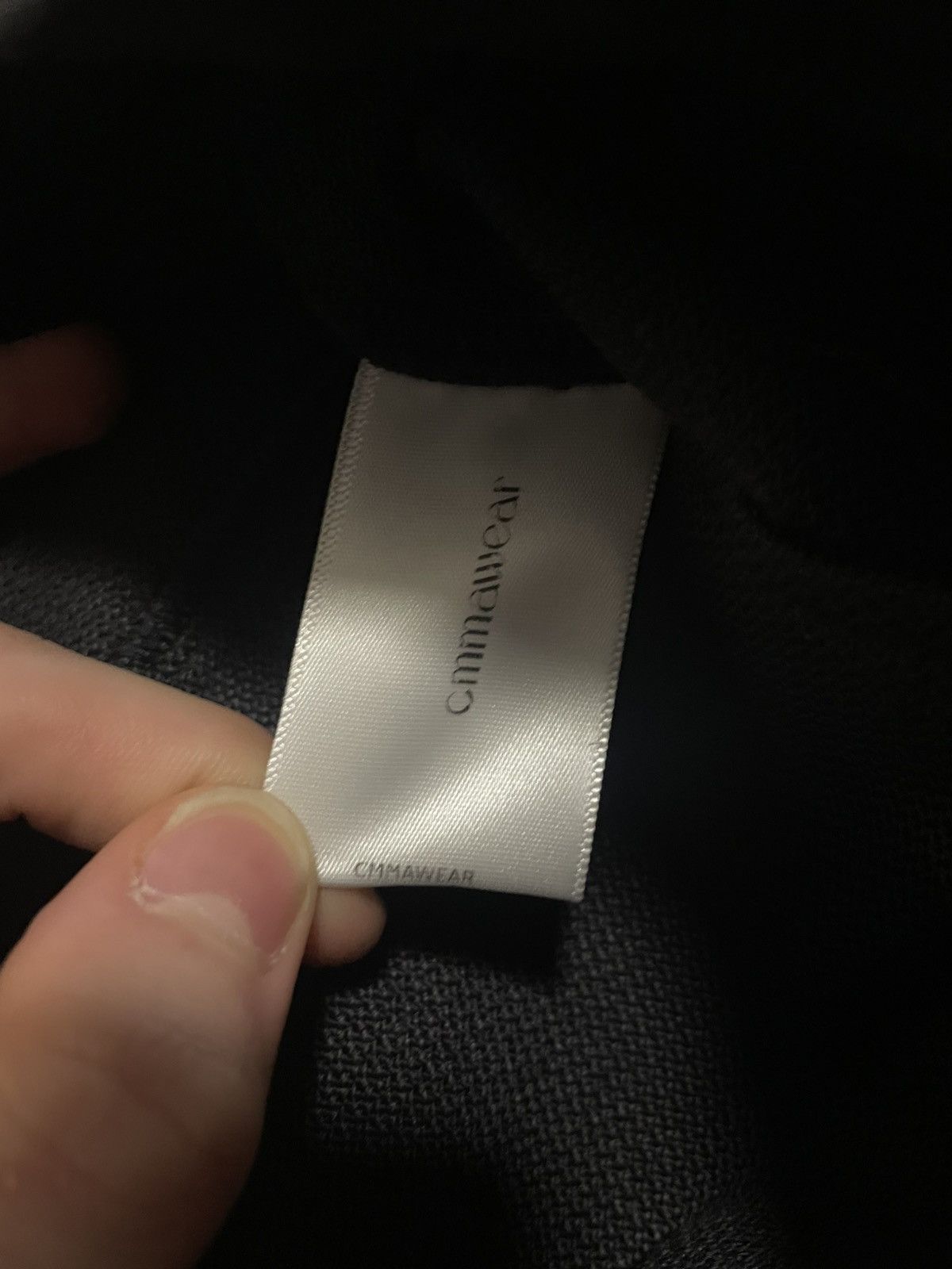 CMMAWEAR Ianuaria Trousers - Caviar - DSM Paris Exclusive Size US 30 / EU 46 - 4 Thumbnail