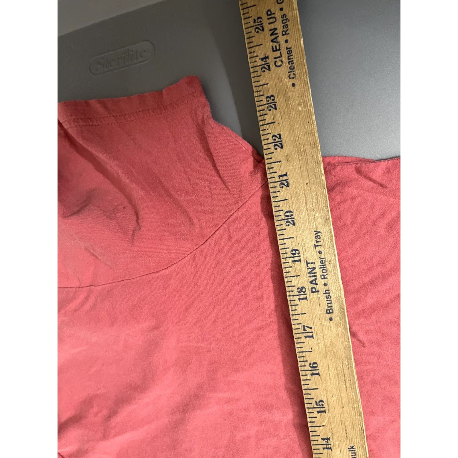 Gap Gap Crew Neck Short Sleeve T-Shirt Adult Large Pink Solid Unisex Size US L / EU 52-54 / 3 - 5 Thumbnail