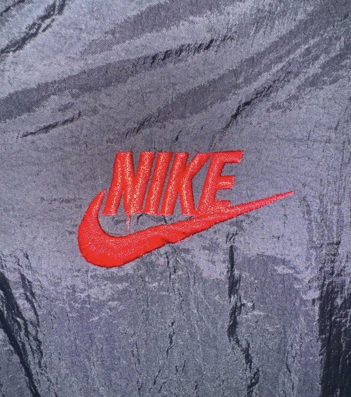 Nike Vintage Nike 90s Big Swoosh Windbreaker Jacket Kids L Size US XXS / EU 40 - 5 Thumbnail