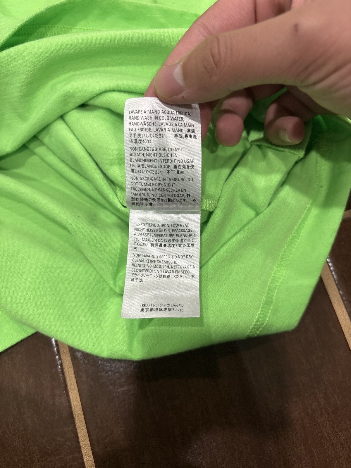 Balenciaga LIGHT WEAR Balenciaga Languages L/S Tee Size XS/Fits XL-XXL Size US XL / EU 56 / 4 - 7 Thumbnail