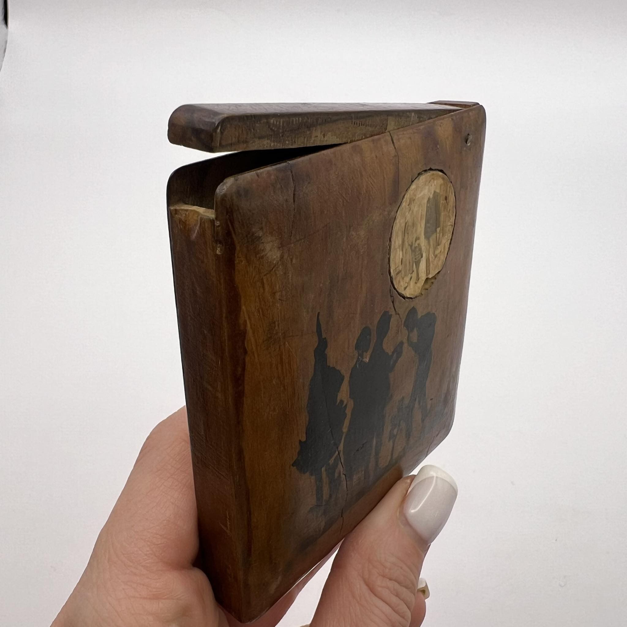 Vintage 1900 Antique Cigarette Case Box Tobacciana Size ONE SIZE - 7 Thumbnail
