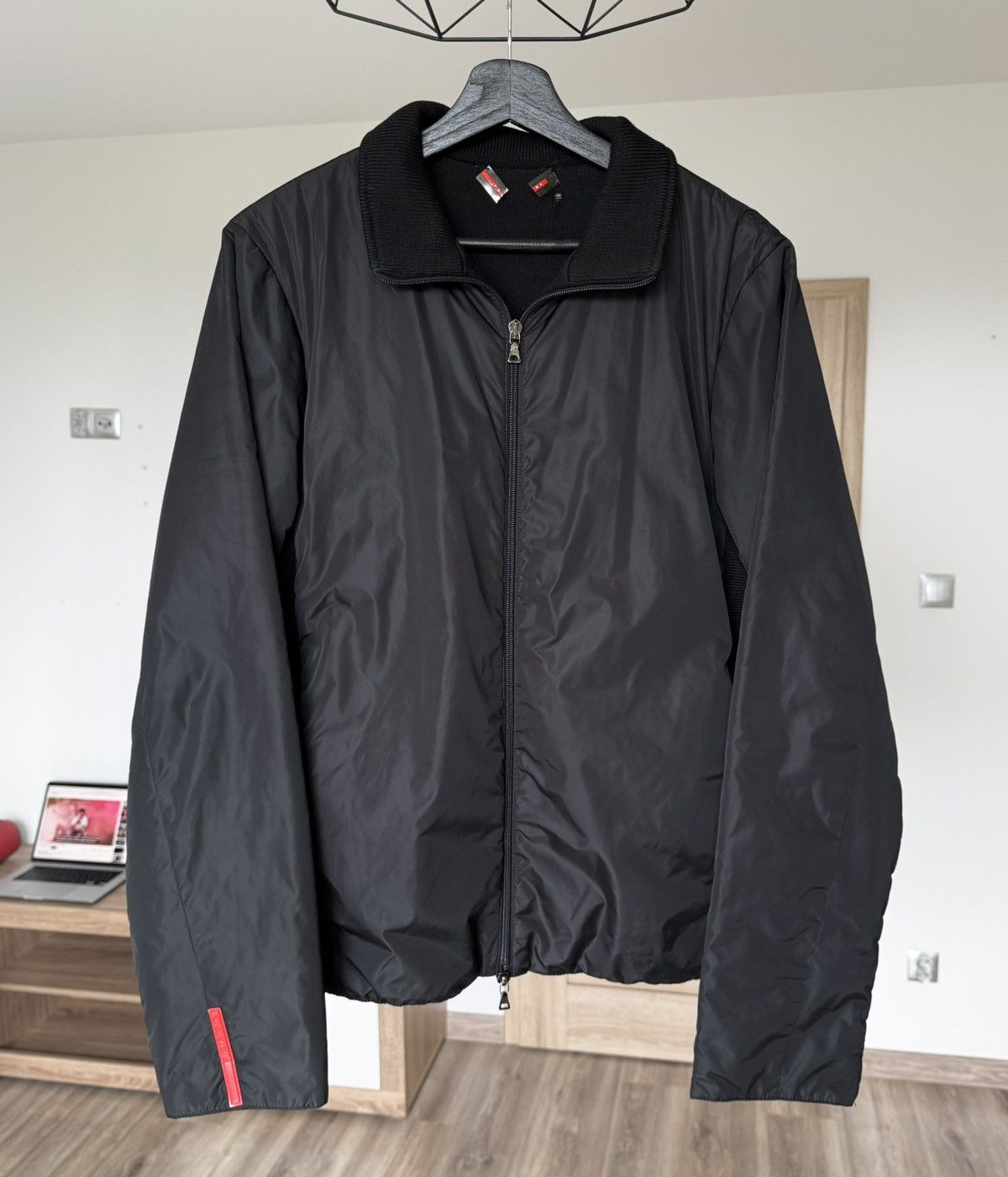 Prada Jacket Black Art. SGV153 Mat.23E Made in Italia | Grailed