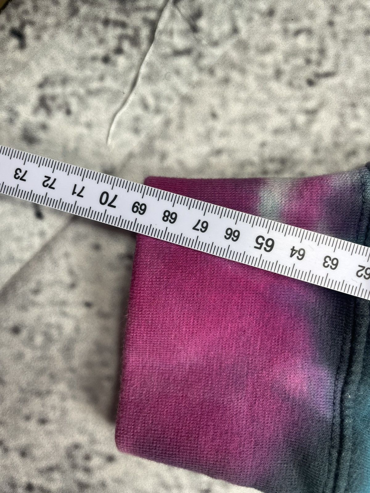 Travis Scott Astroworld L Europa 2019 Tour Tie-Dye Hoodie Streetwear Size US L / EU 52-54 / 3 - 16 Thumbnail