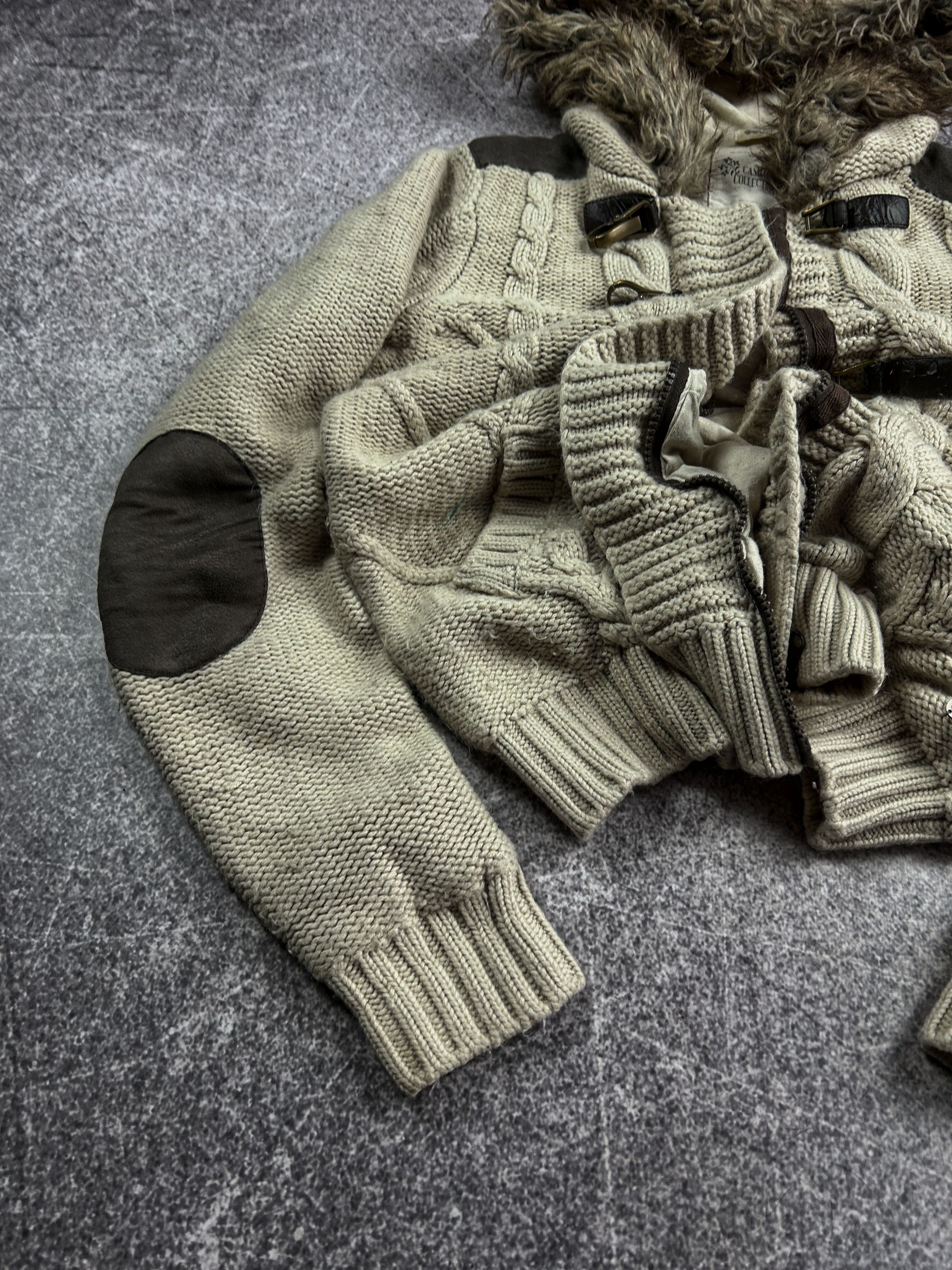 Japanese Brand Y2K If Six Was Nine Kapital Style Japanese Zip Fur Sweater Size US S / EU 44-46 / 1 - 2 Thumbnail