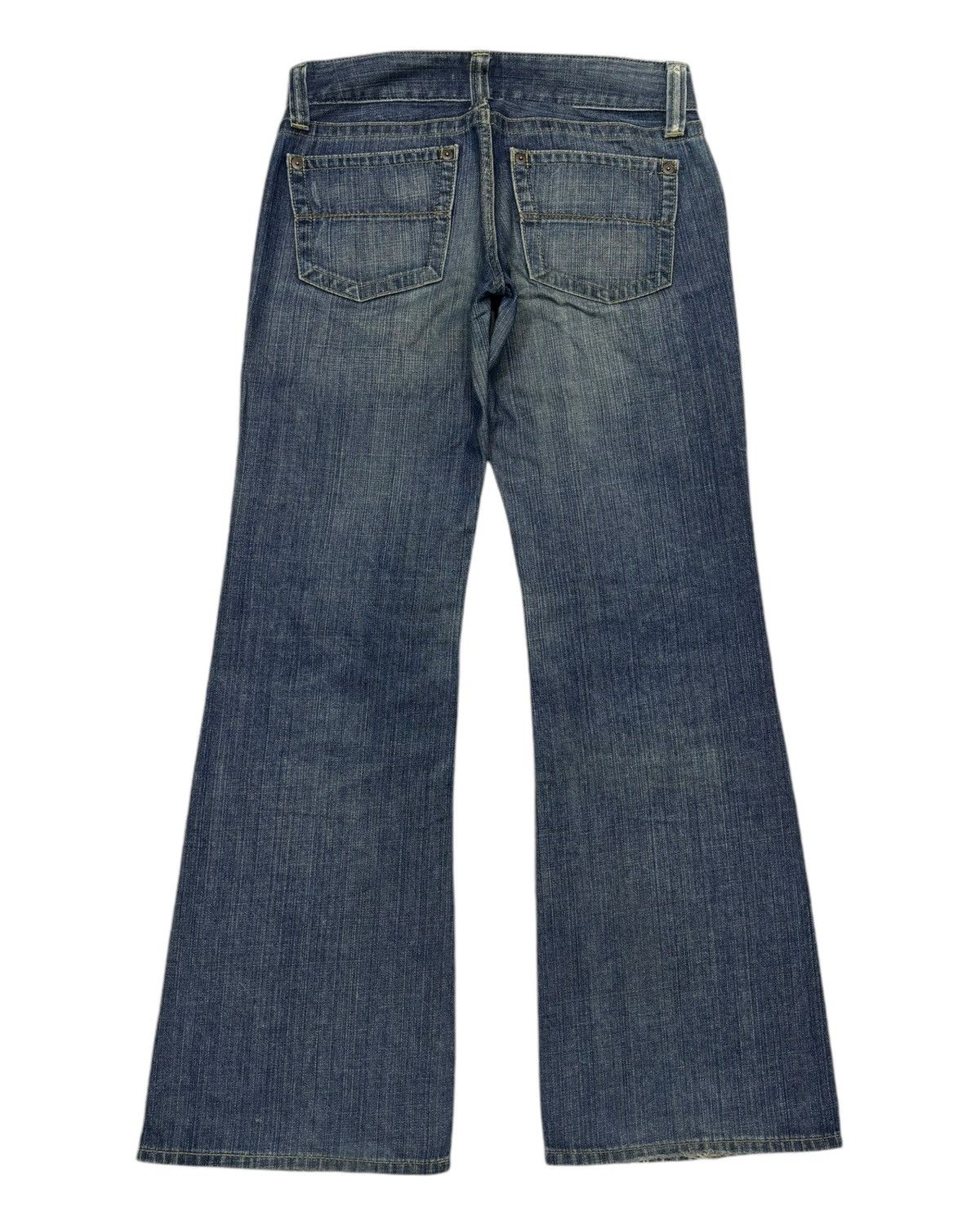 Undercover × Uniqlo FLARED🔥BOYFRIEND DISTRESSED DENIM UNIQLO FLARE JEANS Size US 31 - 6 Thumbnail