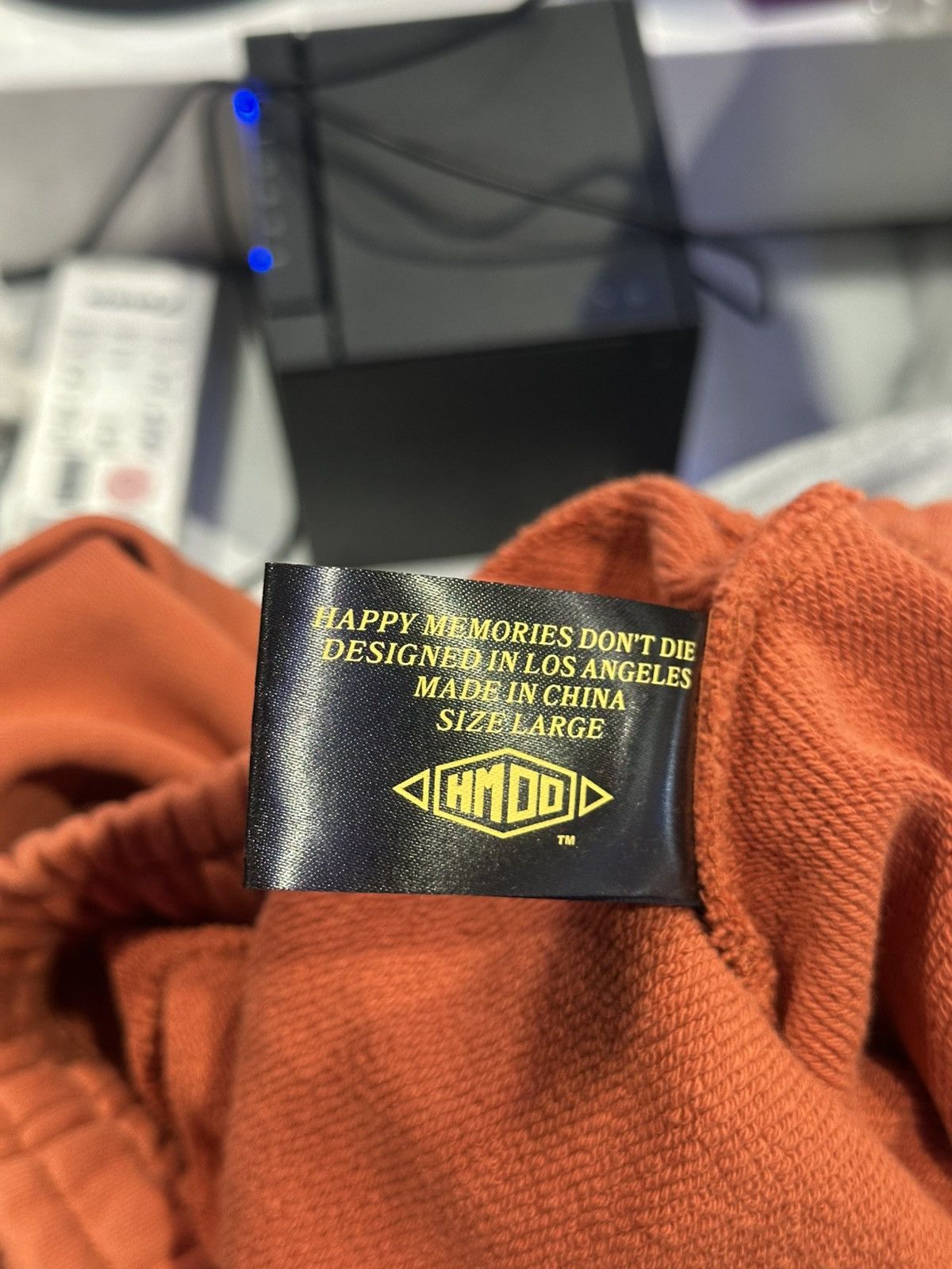 HMDD HMDD “Orange” Crystal Sweatpants Large Size US 36 / EU 52 - 4 Thumbnail