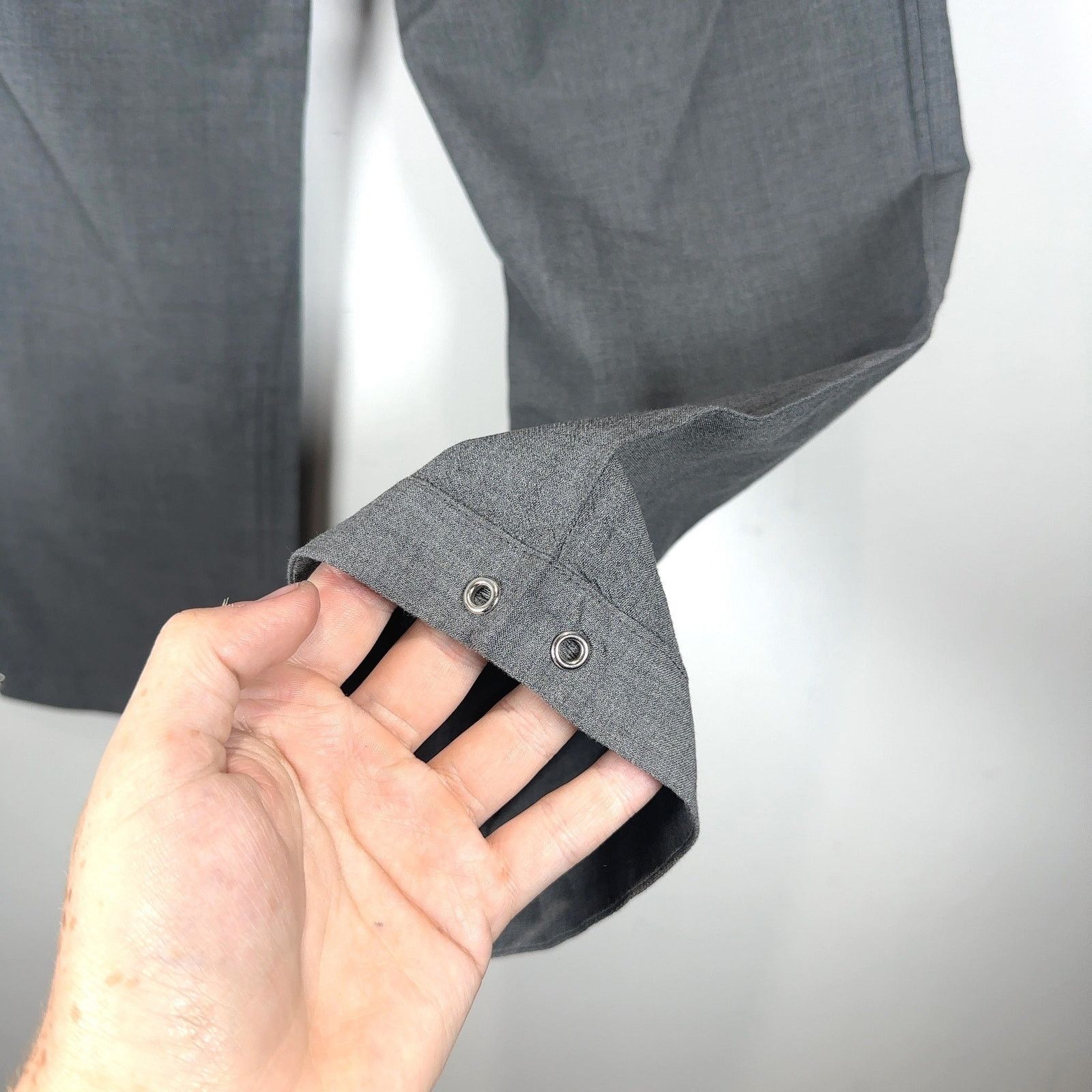 Thom Browne Thom Browne Woostered Woven Wool 4-Bar Pants Size US 32 / EU 48 - 9 Thumbnail
