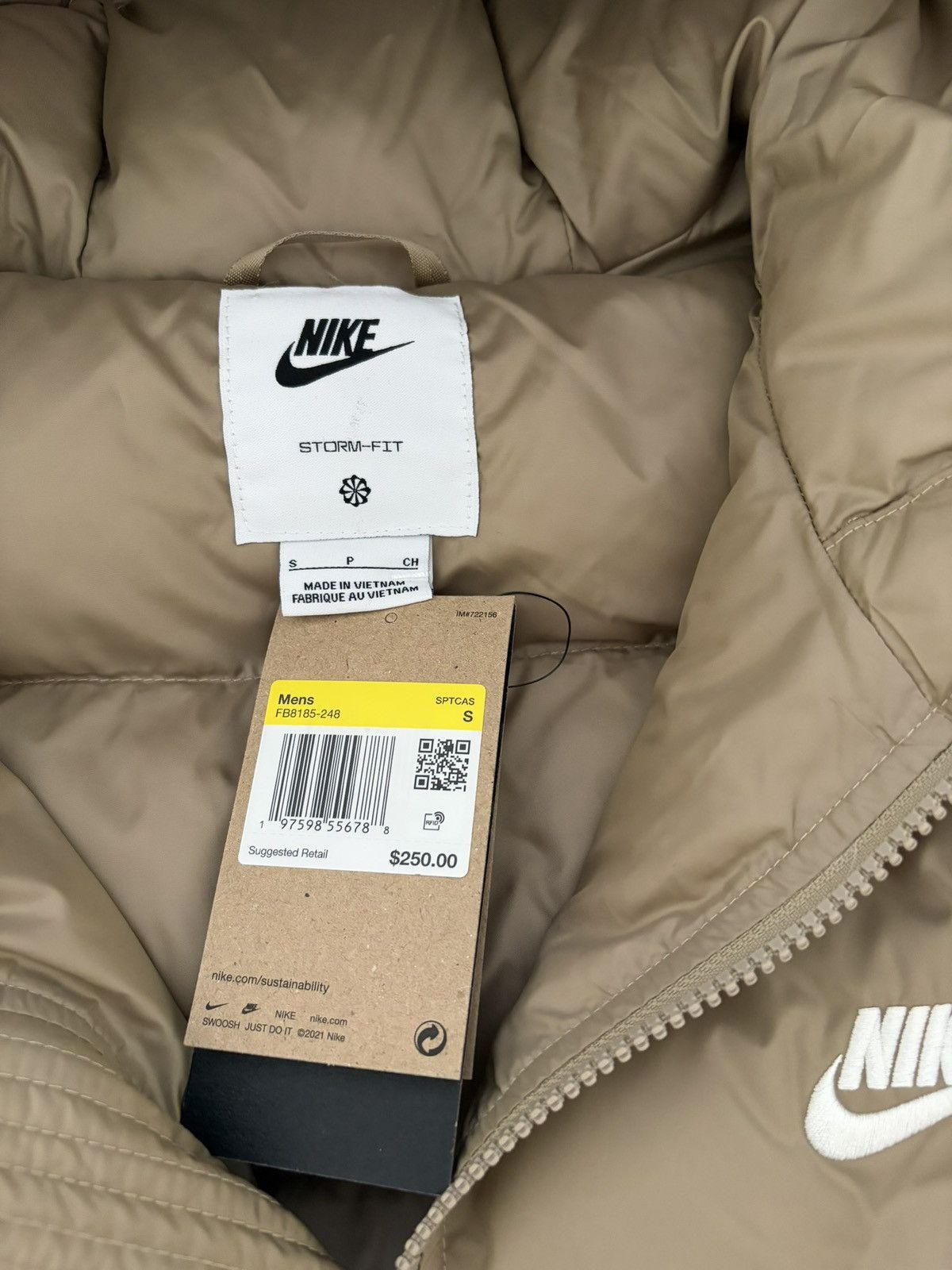 Nike Nike Storm-FIT Windrunner PrimaLoft Puffer Jacket Size Small Size US S / EU 44-46 / 1 - 3 Thumbnail