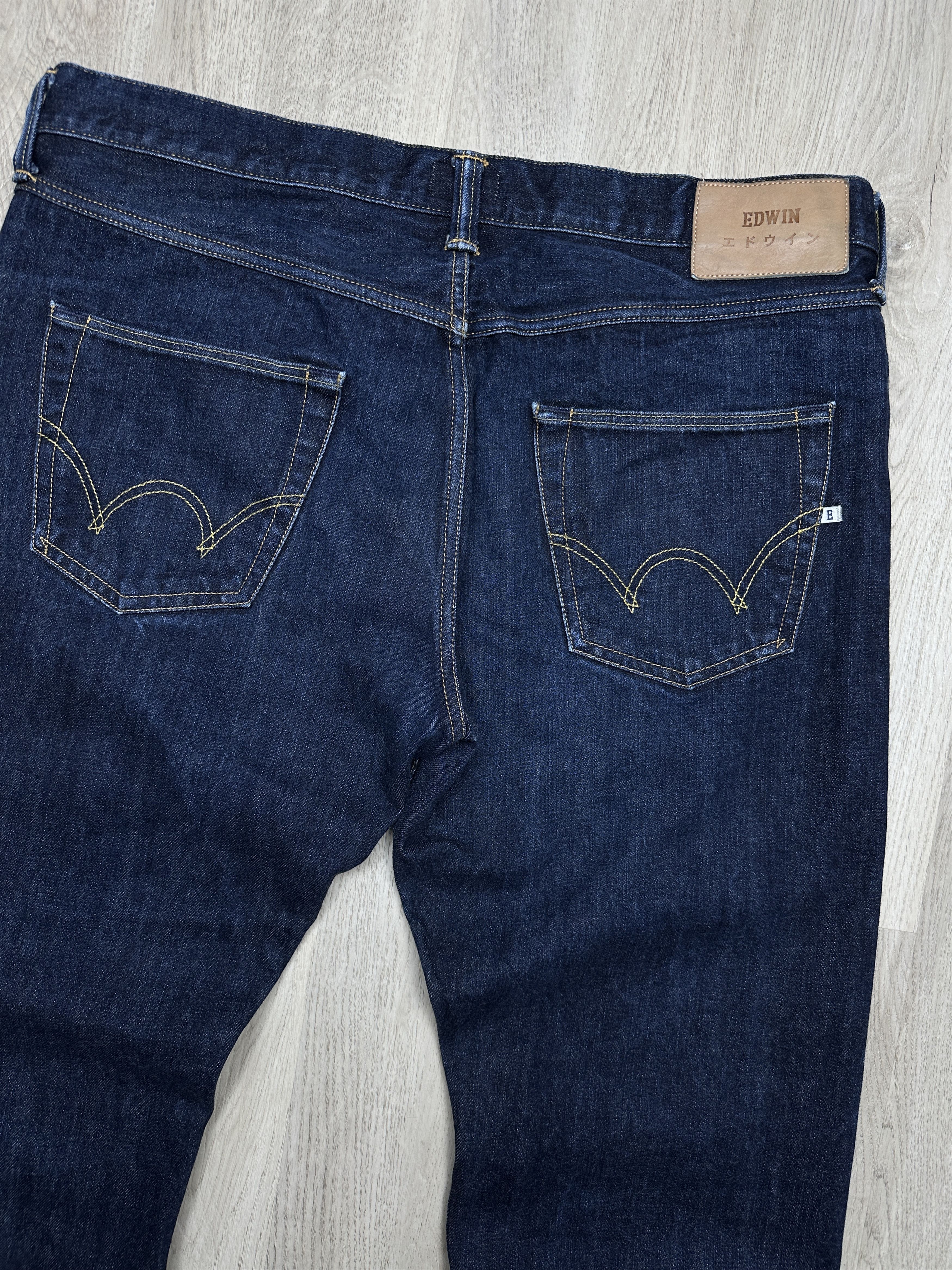 Edwin Edwin Mens Regular Straight Denim Pants Jeans Size US 38 / EU 54 - 2 Thumbnail