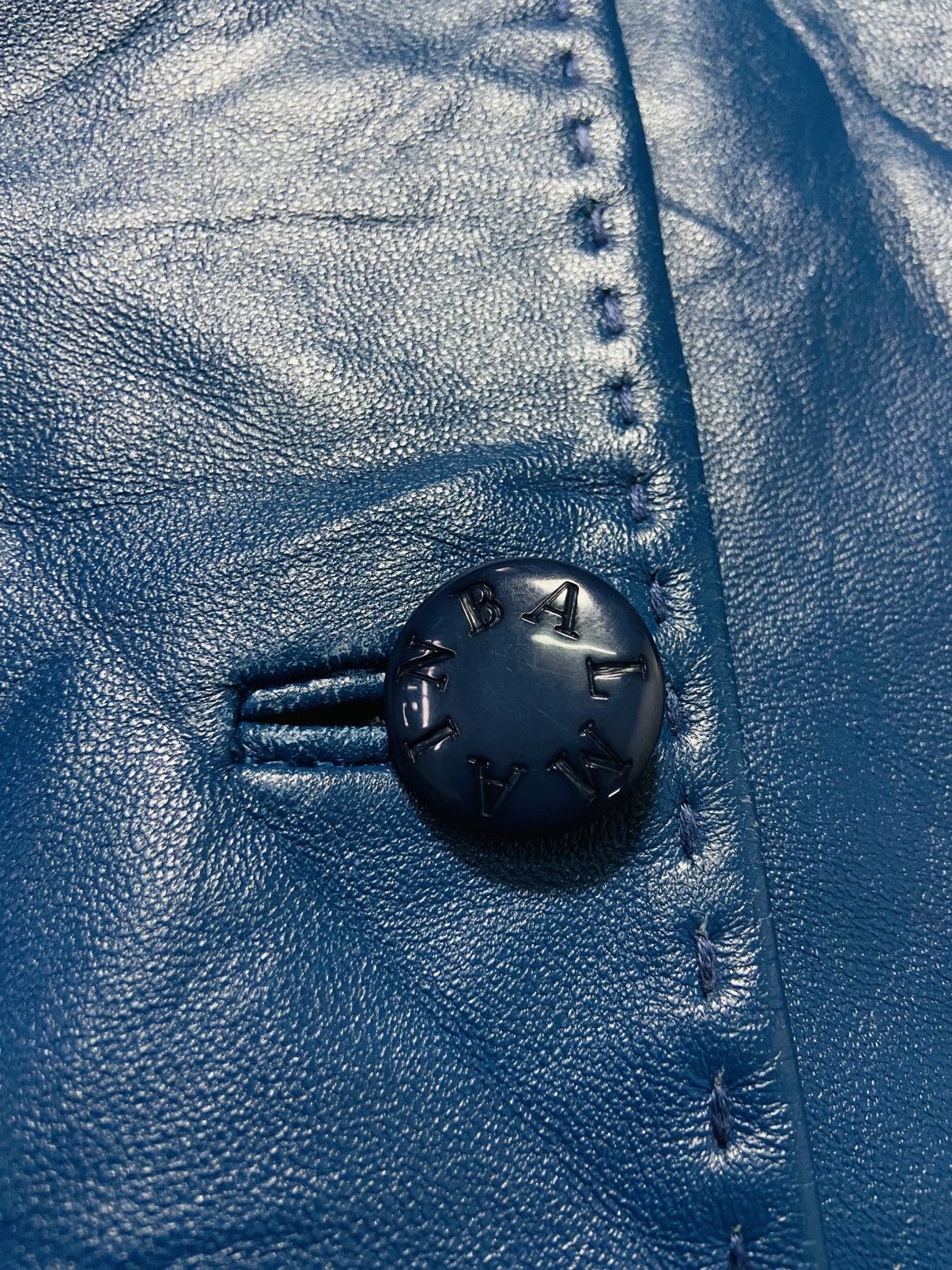 Balmain Vintage Balmain Paris Sheepskin Leather Jacket Coat Size S / US 4 / IT 40 - 11 Thumbnail