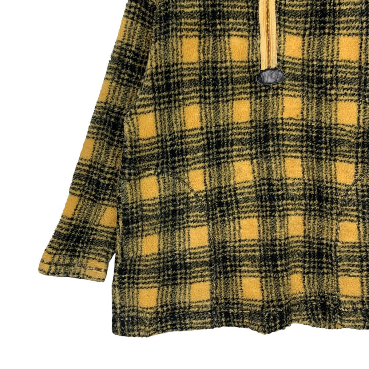 McGregor 90's MCREGOR Yellow Tartan Half Zip Sweater #2085-C91 Size US M / EU 48-50 / 2 - 3 Thumbnail