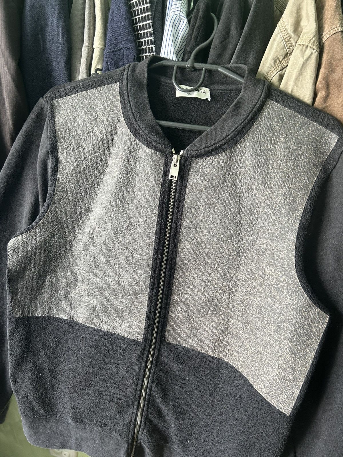 Balenciaga SS2014 Balenciaga Paris Luxury Zip Up Sweater Men’s Size S Size US S / EU 44-46 / 1 - 2 Thumbnail