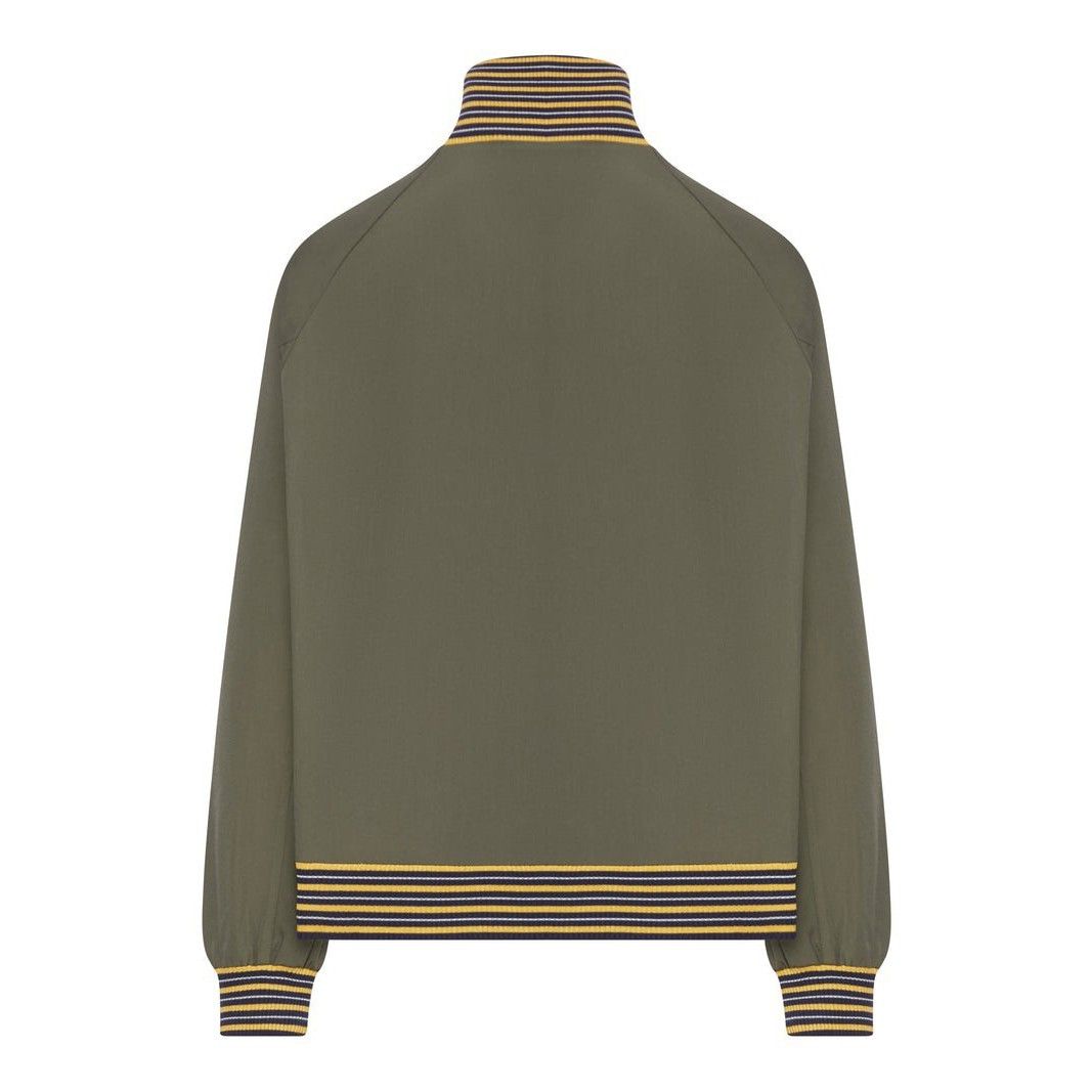 Prada PRADA Green Tec Canvas Blouson Jacket New & Authentic (Women Size XS / US 0-2 / IT 36-38 - 2 Thumbnail