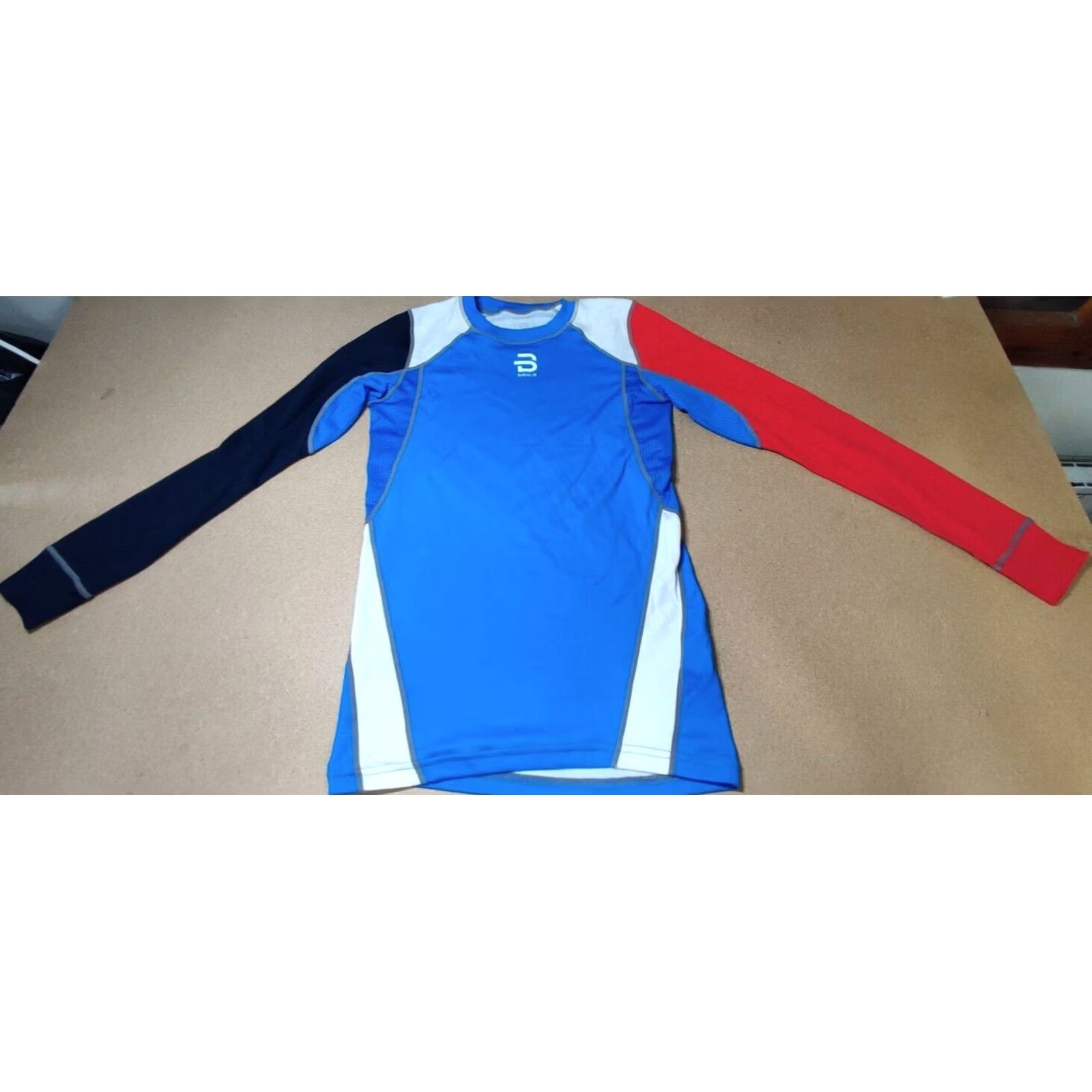 Layer 8 Bjorn Daehlie Mens Base Layer Shirt Small Long Sleeve Outdoor Thermal Ski Sport Shirt Size US S / EU 44-46 / 1 - 2 Thumbnail