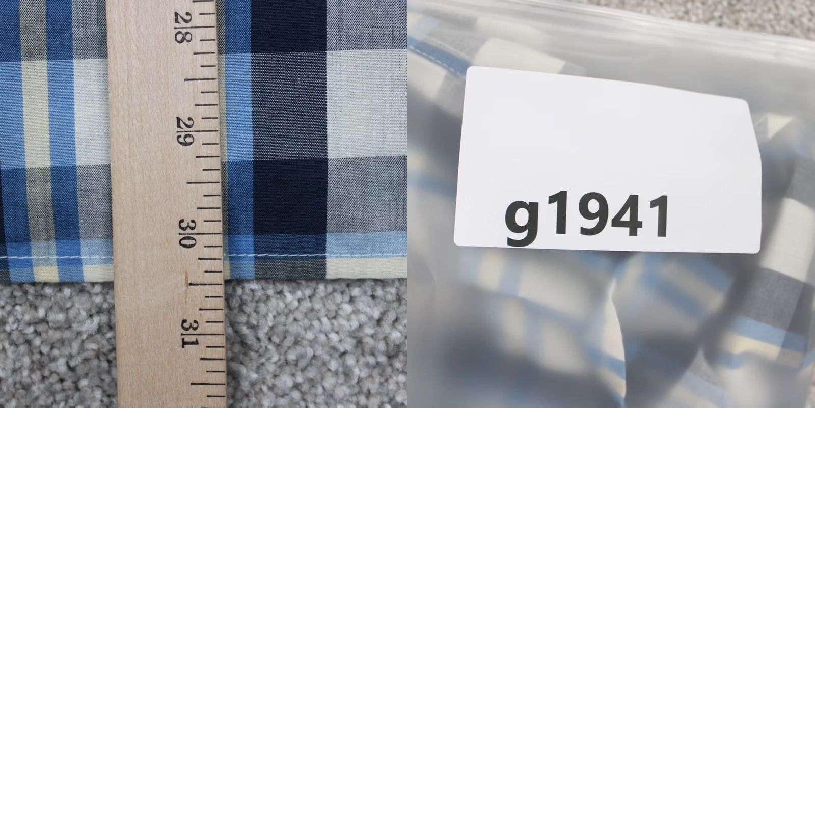 Levi's Levi's Pearl Snap Shirt Mens XL Blue/White/Yellow Plaid Western L/S Cowboy Size US XL / EU 56 / 4 - 9 Thumbnail