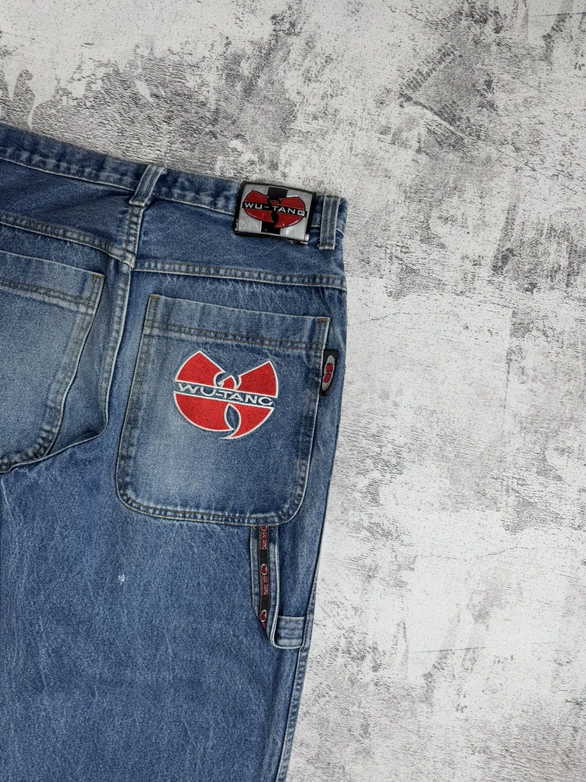 Wu-Tang Clan WU-TANG VINTAGE DENIM RAP HIP HOP BAGGY SKATE JEANS PANTS Size US 34 / EU 50 - 10 Thumbnail