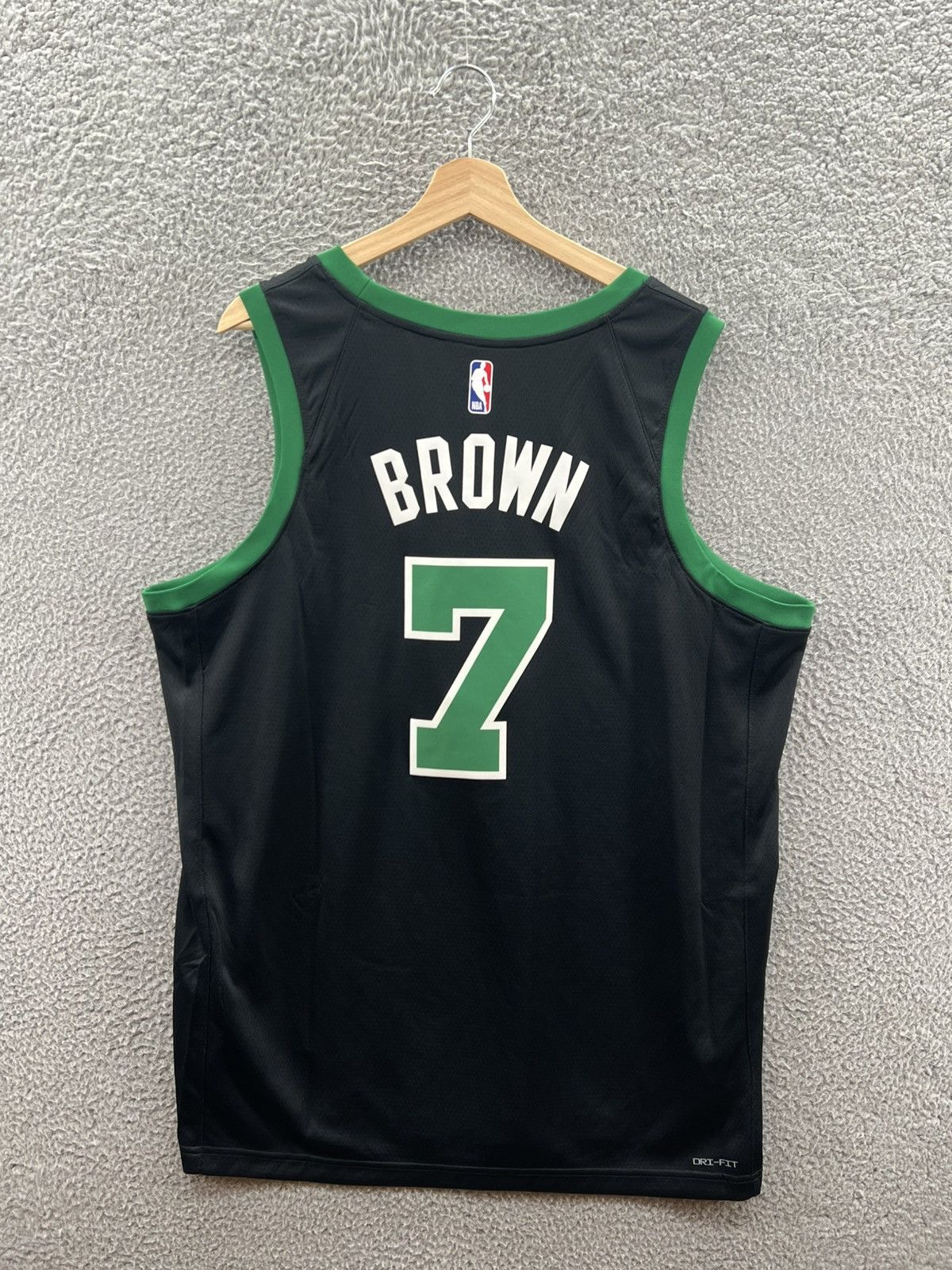 Jordan Brand Jordan Boston Celtics Statement Edition DRI-FIT Brown Jersey Size US XL / EU 56 / 4 - 2 Thumbnail