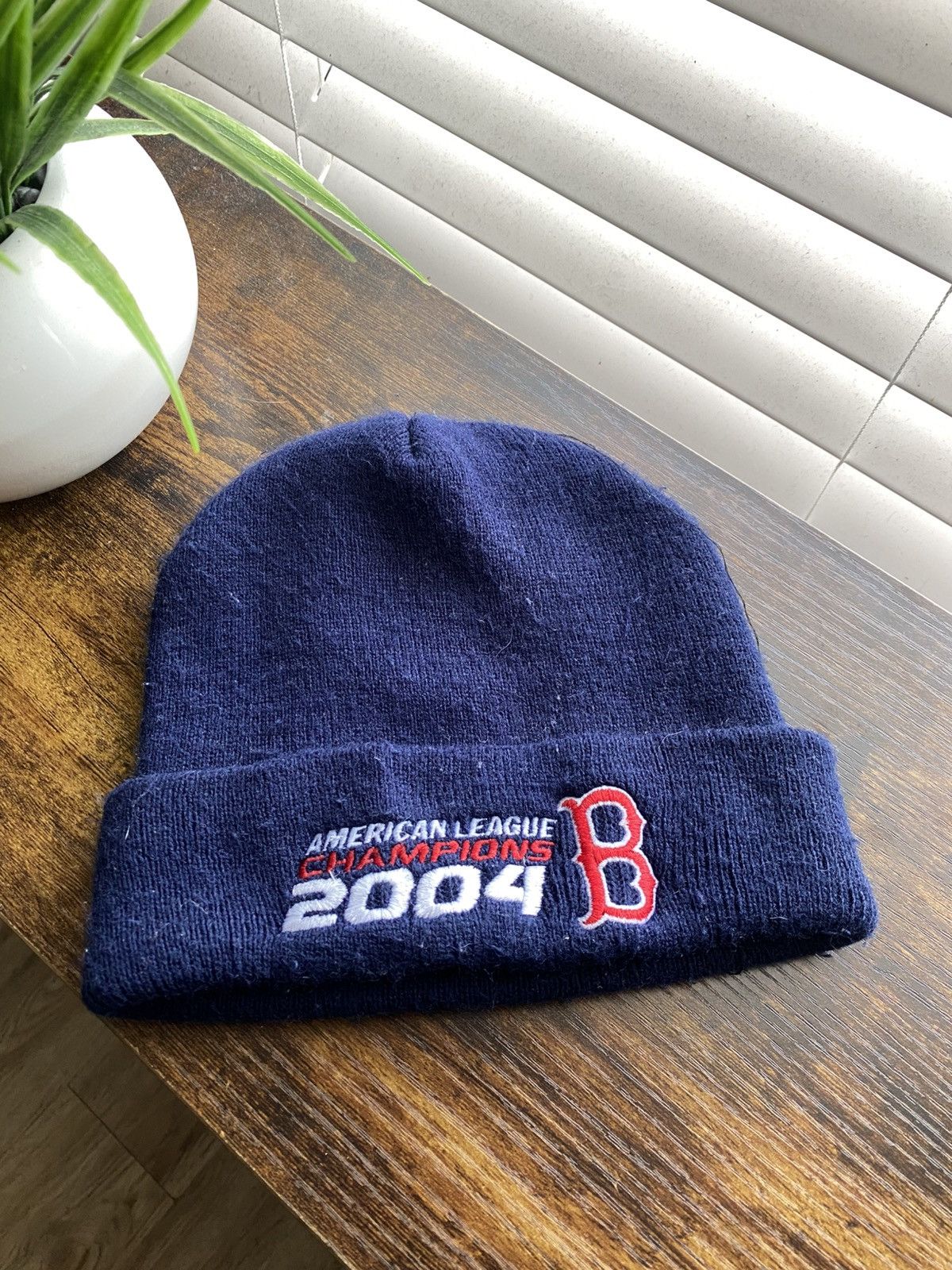 MLB Vintage Boston Red Sox Champions Beanie Size ONE SIZE - 1 Thumbnail