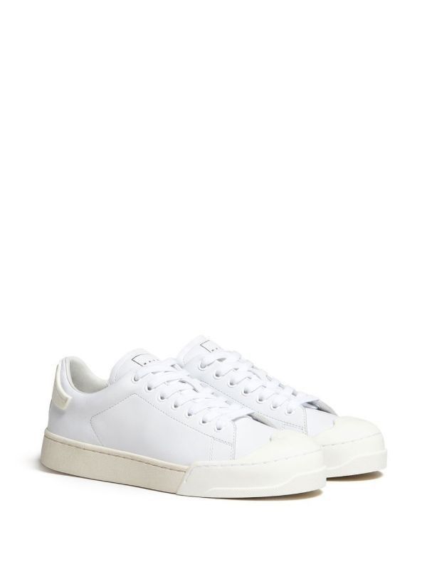 Marni o1w1db10125 Dada Bumper Low-Top Sneakers in White Size US 10 / EU 43 - 2 Thumbnail