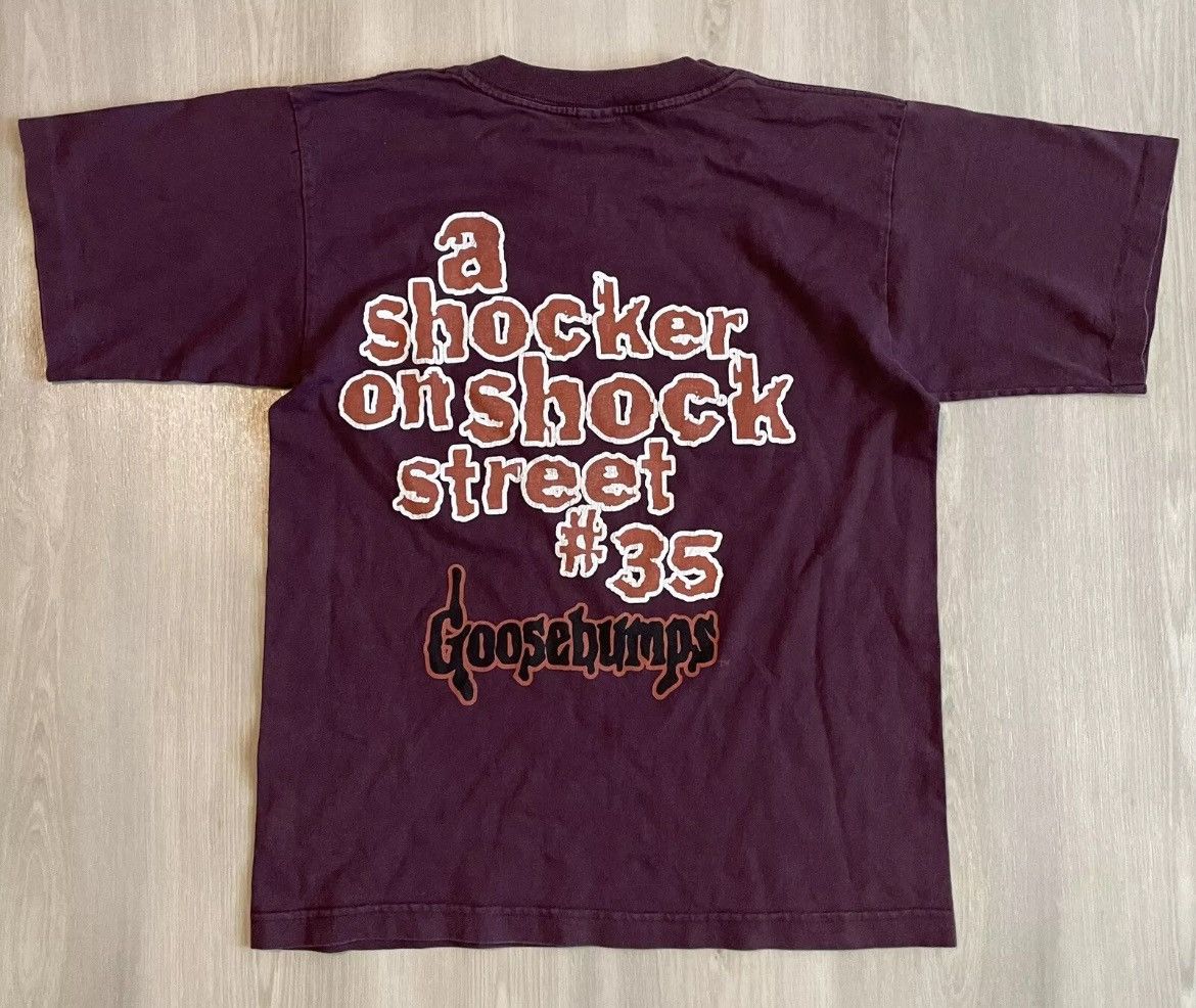 Hypebeast × Vintage Vintage 90s Goosebumps A Shock on Shocker Street Youth XL Size US XS / EU 42 / 0 - 3 Thumbnail