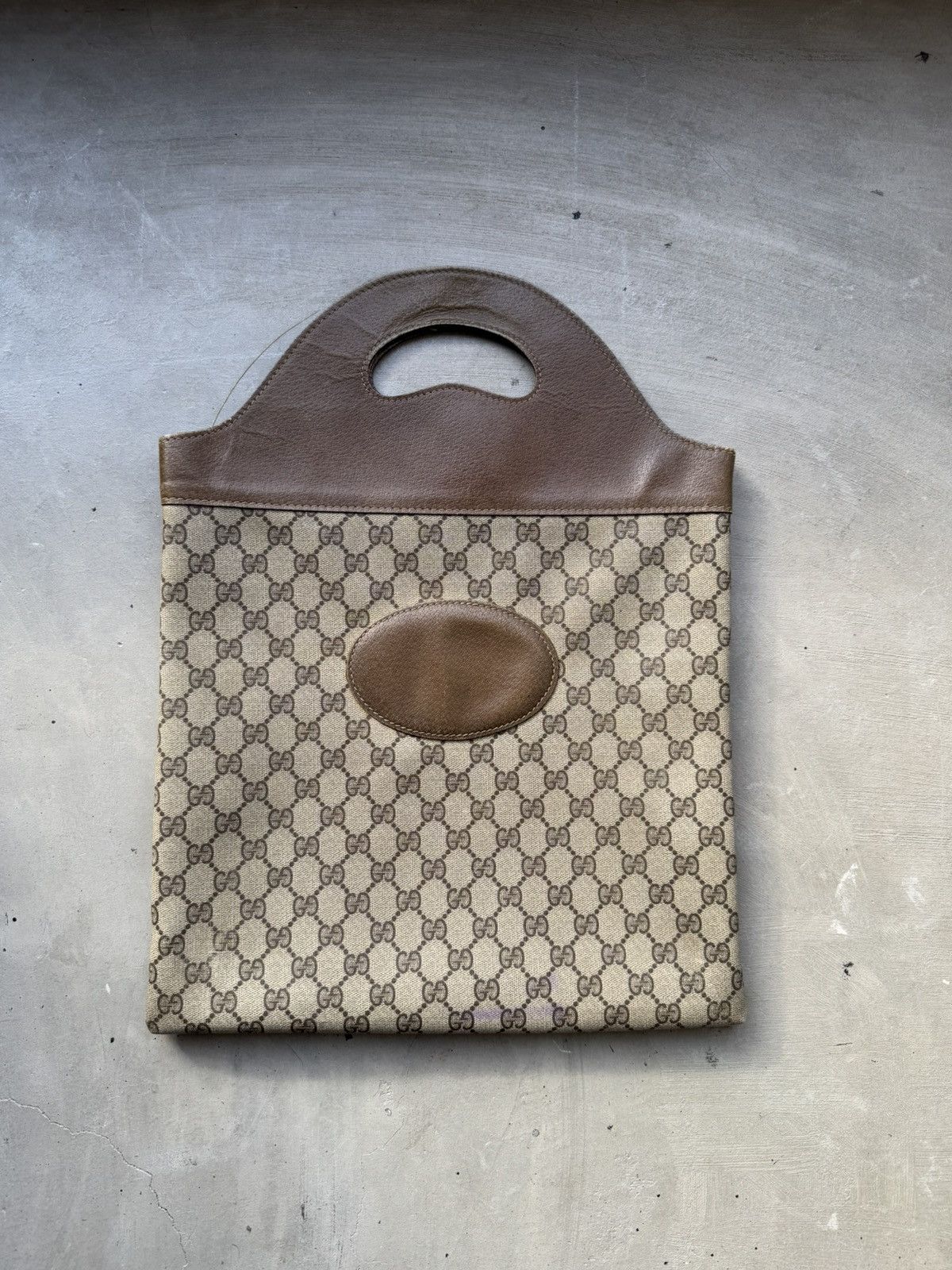 Gucci GUCCI tote bag GG vintage handbag Size ONE SIZE - 1 Thumbnail