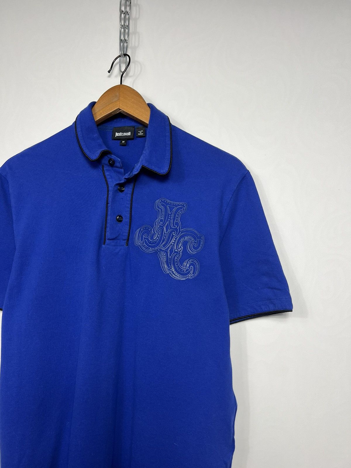 Just Cavalli Just Cavalli Classic Polo With Logo Size US M / EU 48-50 / 2 - 2 Thumbnail