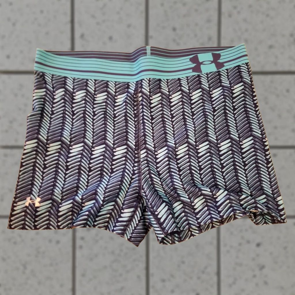 Under Armour Under Armour Shorts Womens M Medium Blue Athletic Gym Workout Size 32" / US 10 / IT 46 - 1 Thumbnail