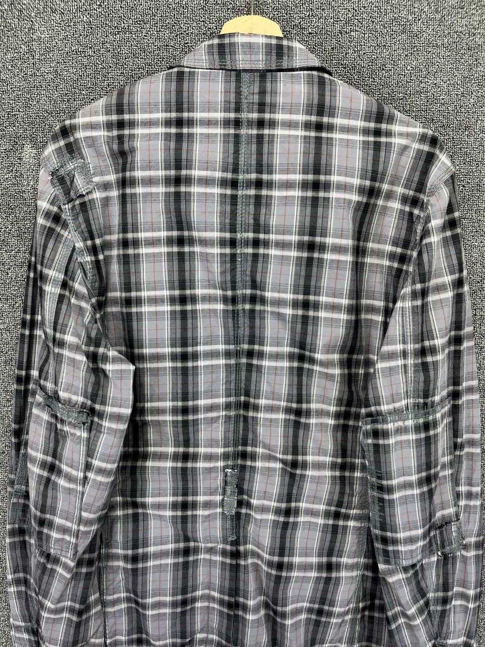 Japanese Brand Vintage Triple Five Soul Essentials Shadow Plaid Rare Jacket Size L / US 10 / IT 46 - 16 Thumbnail