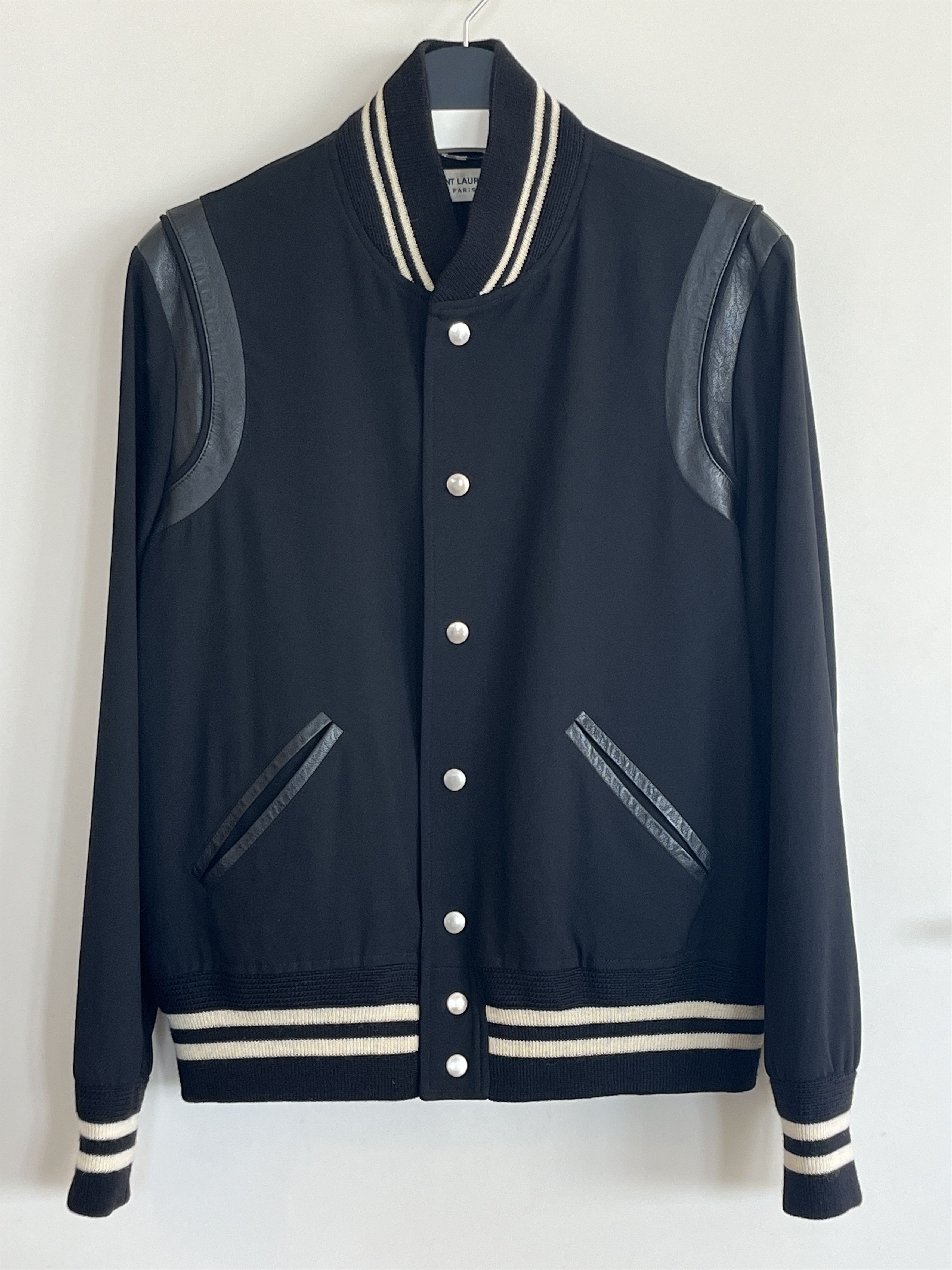 Hedi Slimane Saint Laurent Silk Palm Tree Jacket - dmc | Grailed