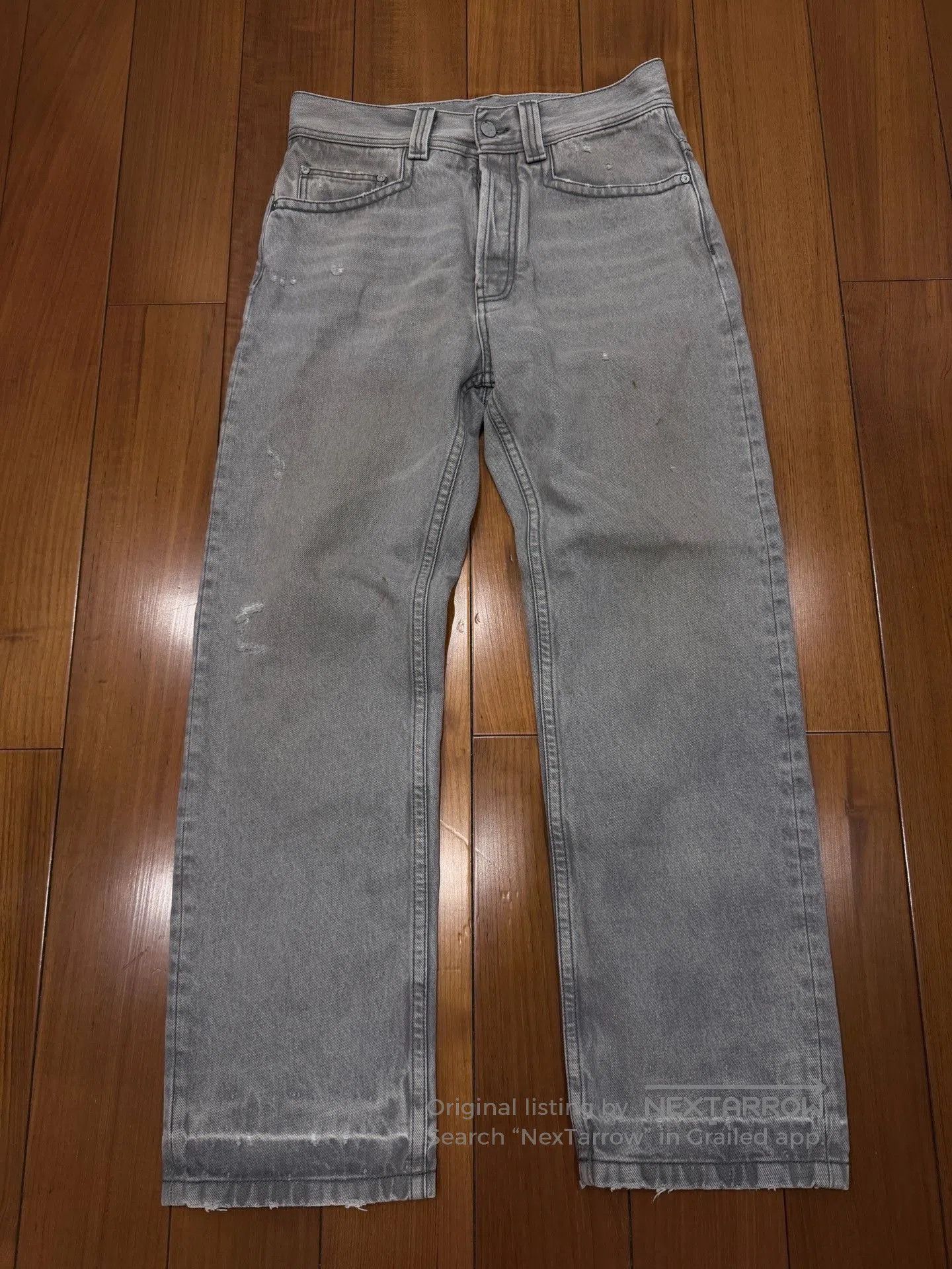 Palm Angels Palm Angels SS23 Faded Distressed Jeans. Size US 32 / EU 48 - 1 Thumbnail